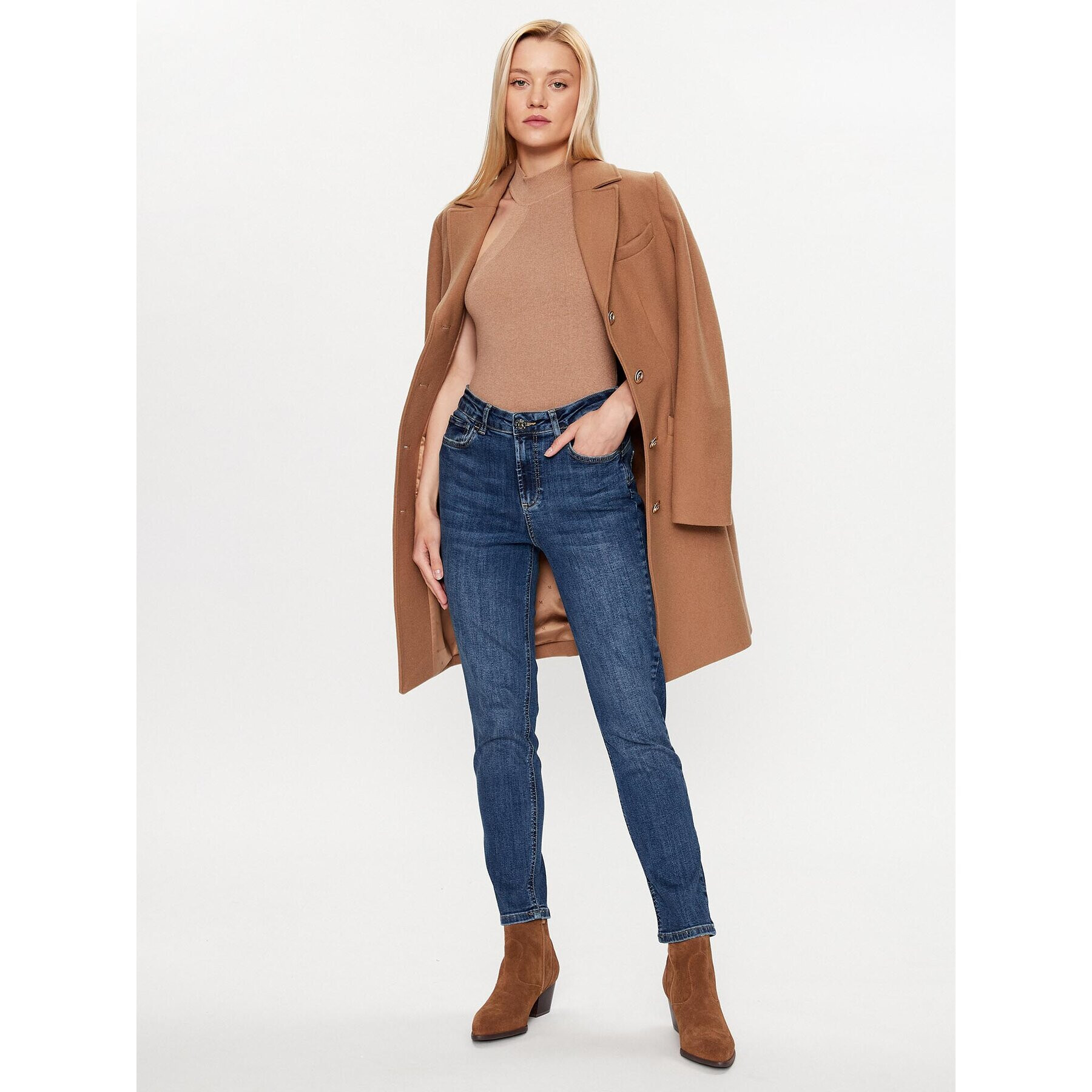 Liu Jo Дънки UF3034 D4391 Тъмносин Slim Fit - Pepit.bg