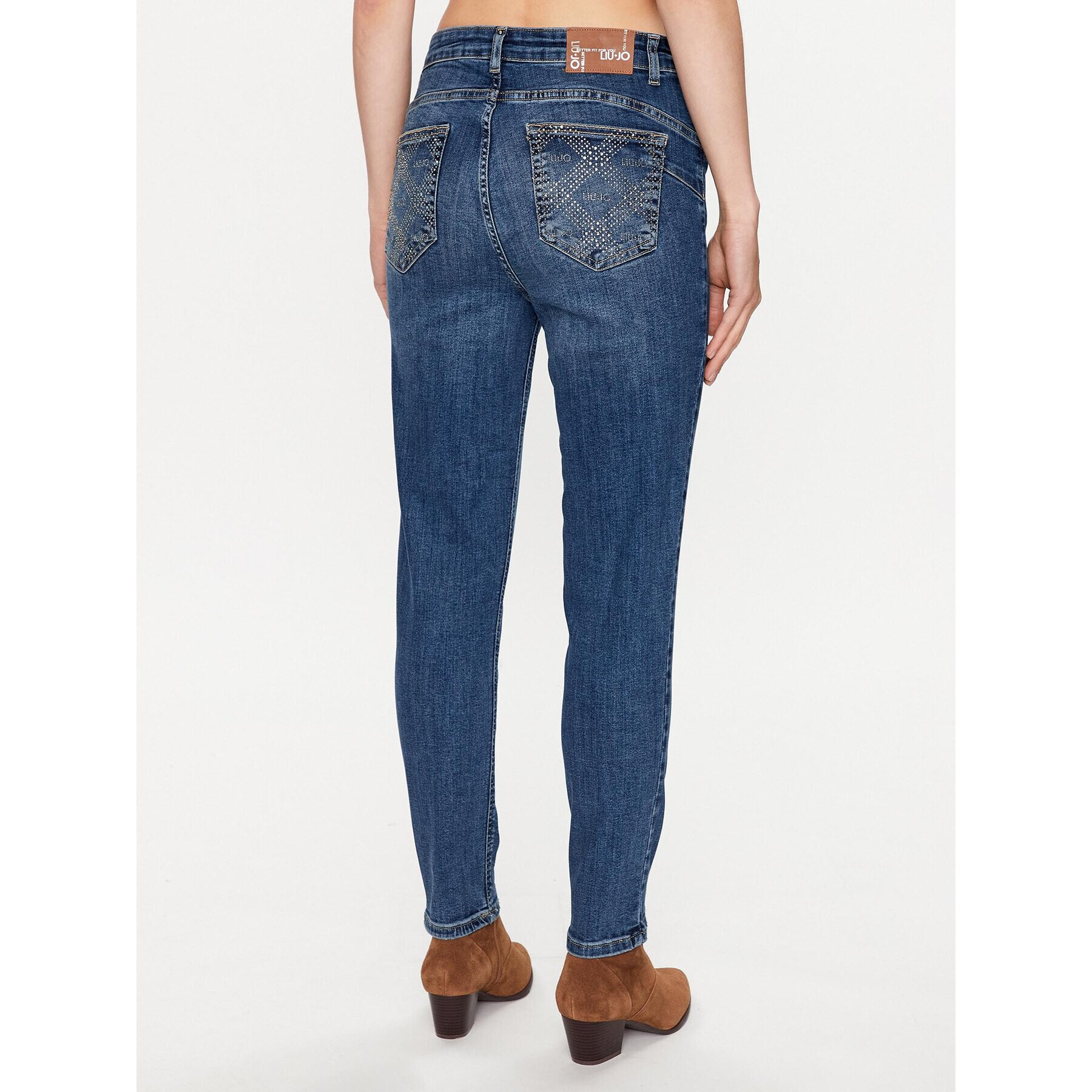 Liu Jo Дънки UF3034 D4391 Тъмносин Slim Fit - Pepit.bg
