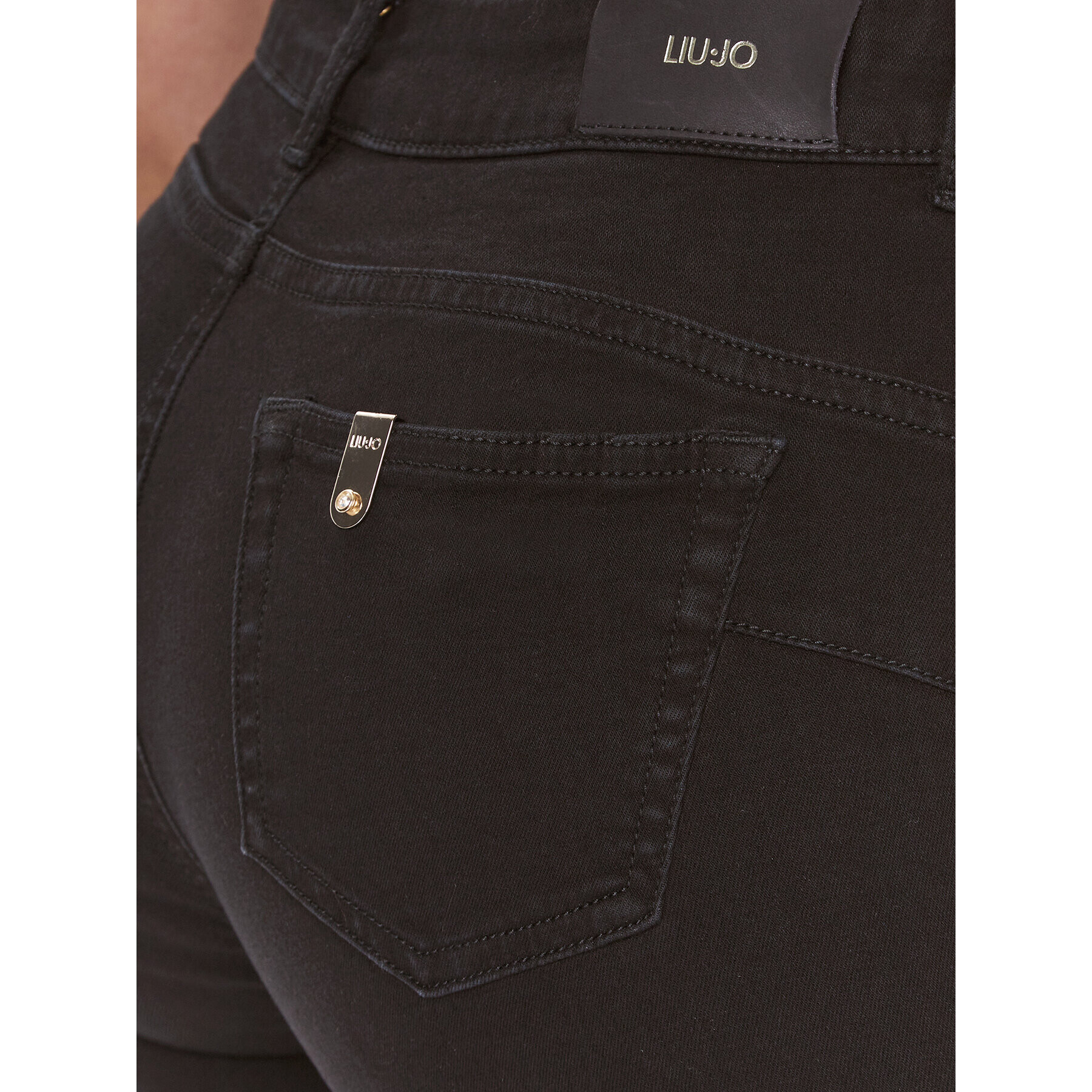 Liu Jo Дънки UF3054 D4614 Черен Slim Fit - Pepit.bg