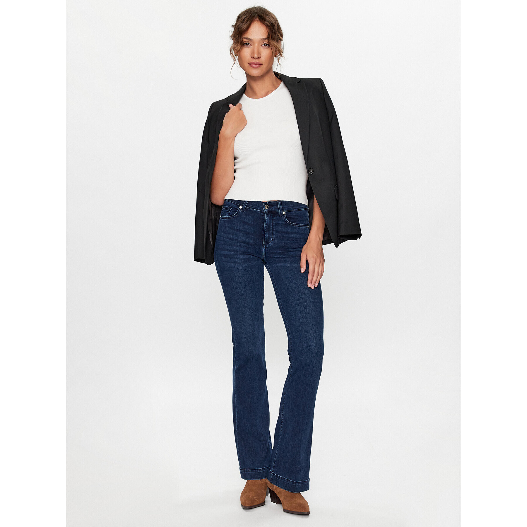 Liu Jo Дънки UF3061 DS046 Тъмносин Regular Fit - Pepit.bg