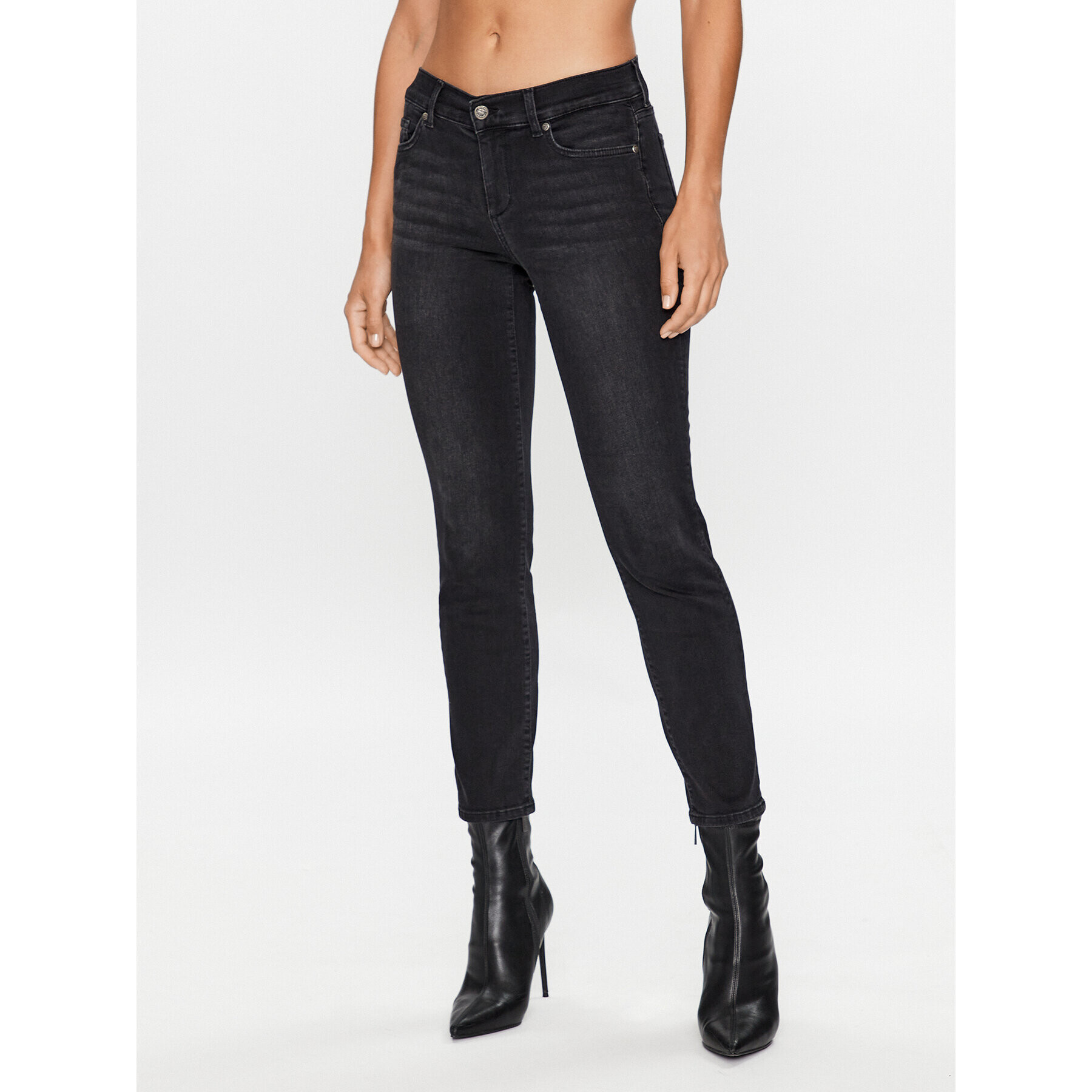 Liu Jo Дънки UF3066 D4615 Черен Skinny Fit - Pepit.bg