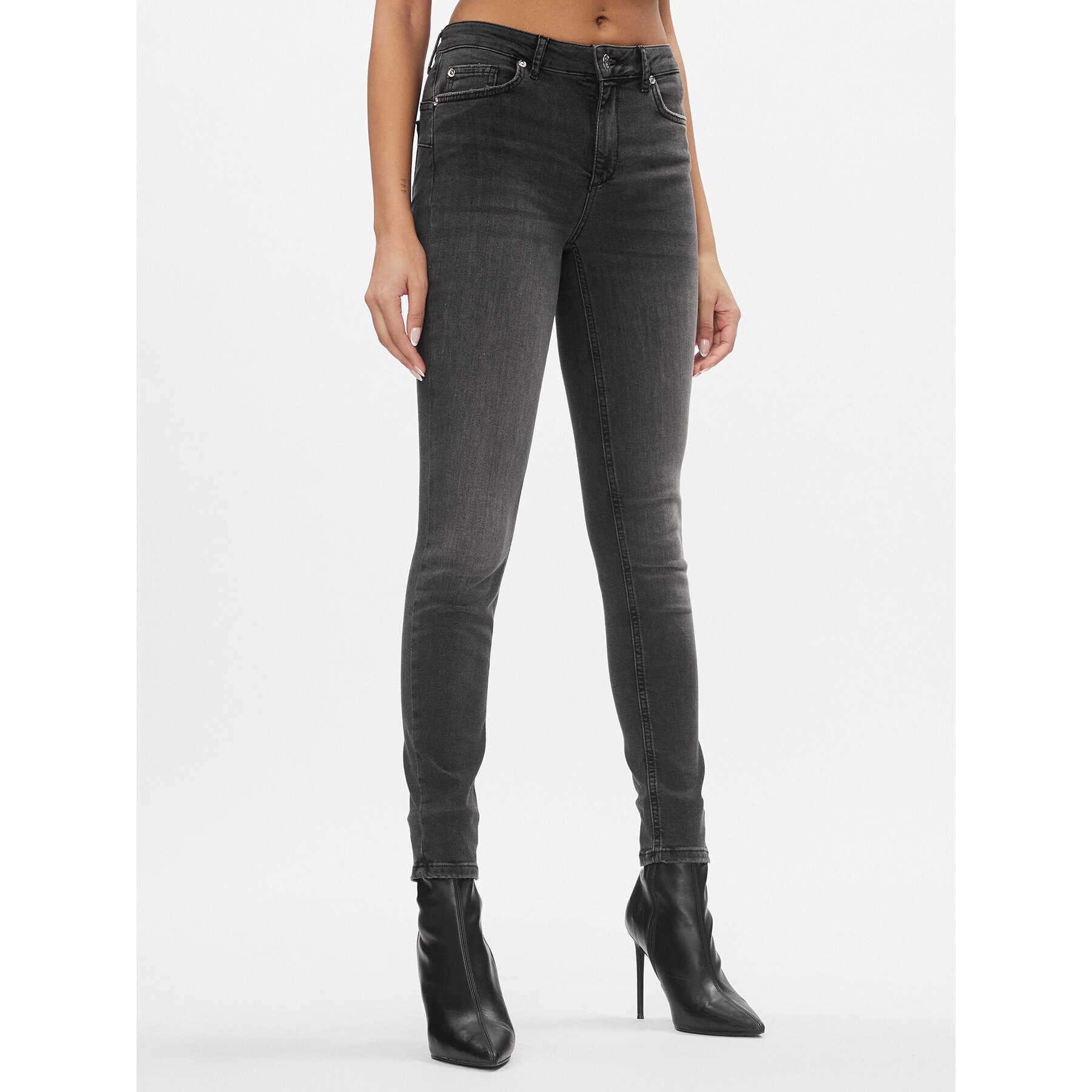 Liu Jo Дънки UXX037 D4811 Сив Skinny Fit - Pepit.bg