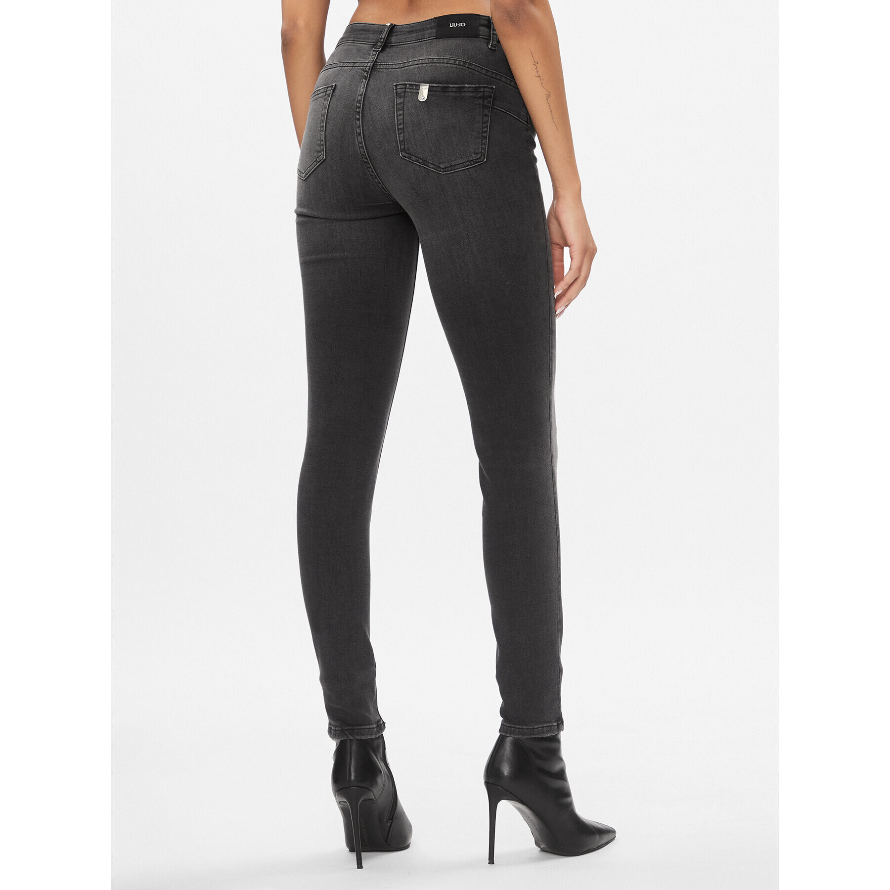 Liu Jo Дънки UXX037 D4811 Сив Skinny Fit - Pepit.bg