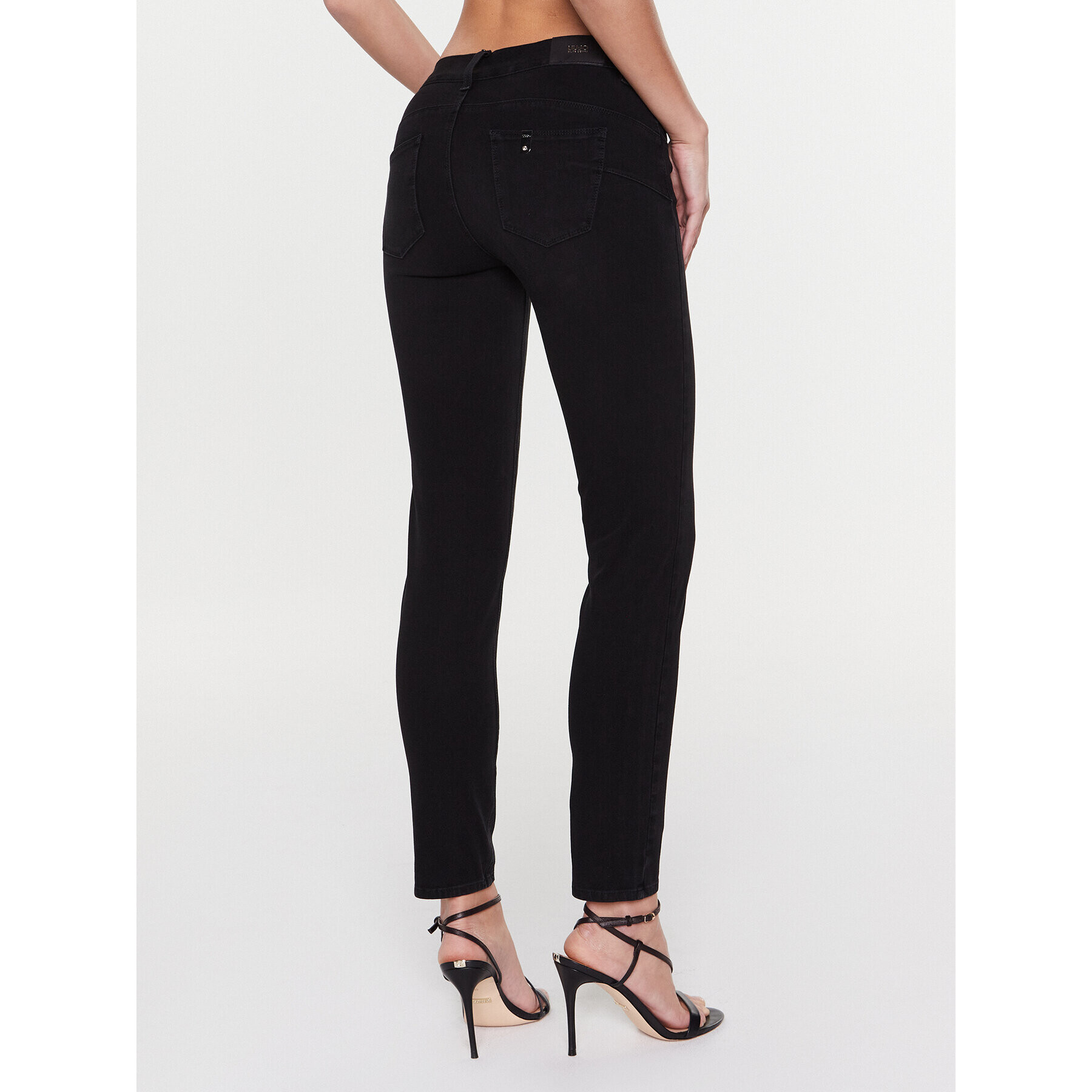 Liu Jo Дънки UXX042 D4199 Черен Slim Fit - Pepit.bg