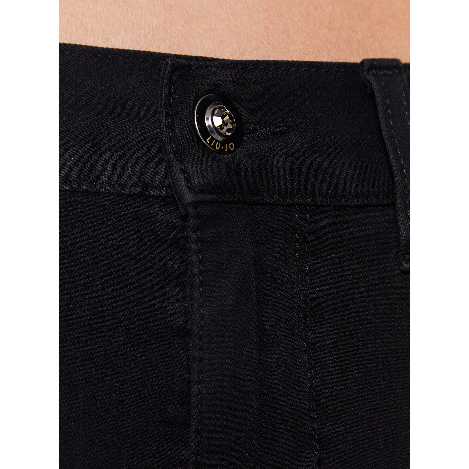 Liu Jo Дънки UXX042 D4199 Черен Slim Fit - Pepit.bg