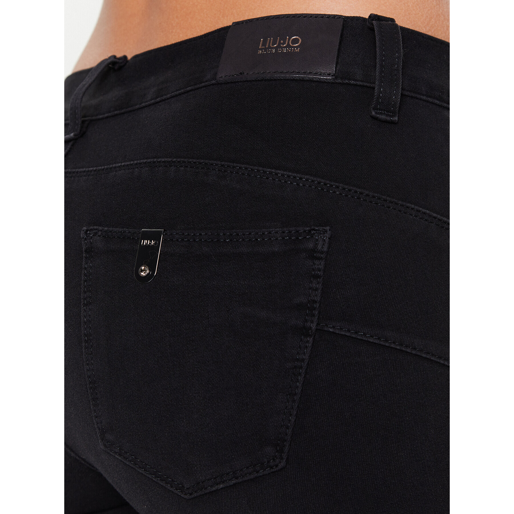 Liu Jo Дънки UXX042 D4199 Черен Slim Fit - Pepit.bg