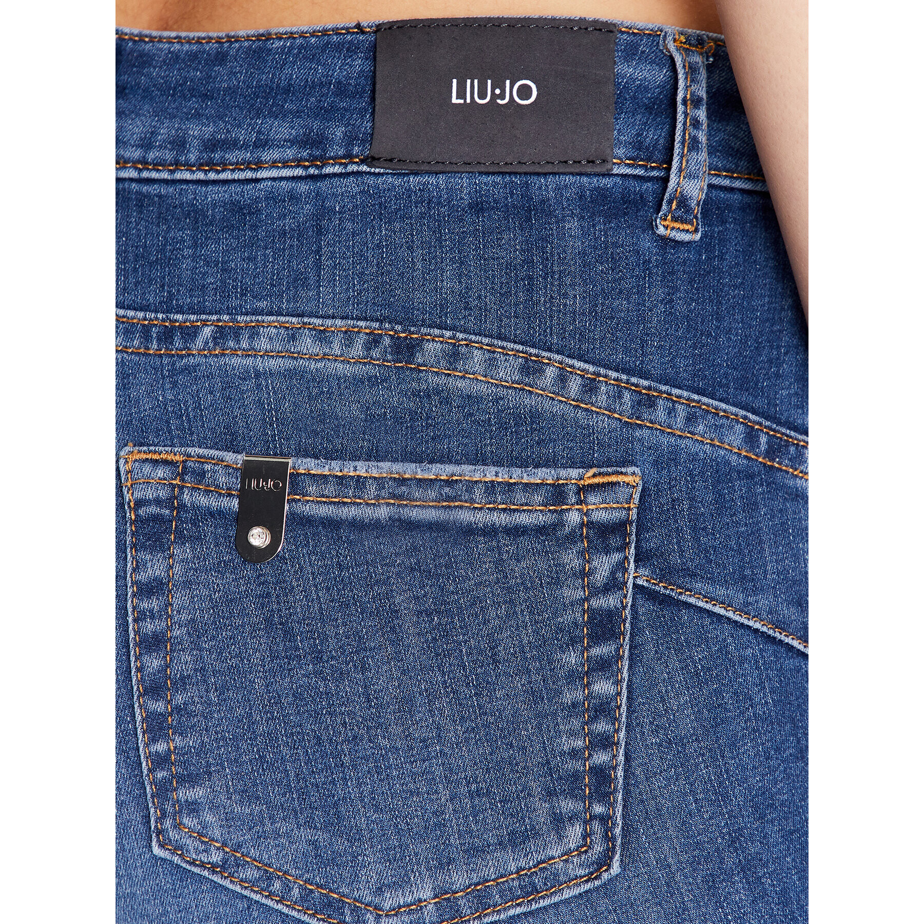 Liu Jo Дънки UXX042 D4811 Тъмносин Skinny Fit - Pepit.bg