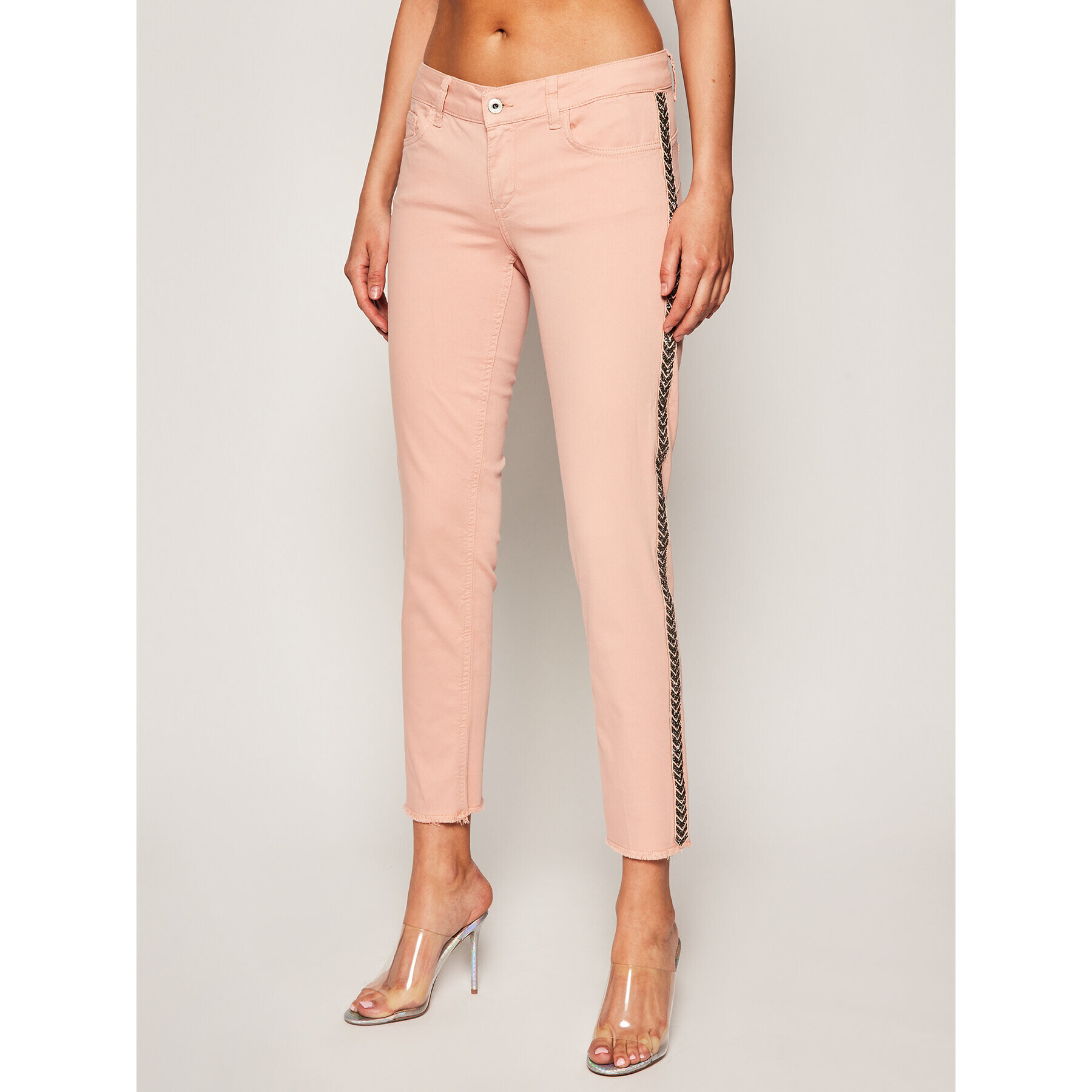 Liu Jo Дънки WA0186 T4142 Розов Slim Fit - Pepit.bg