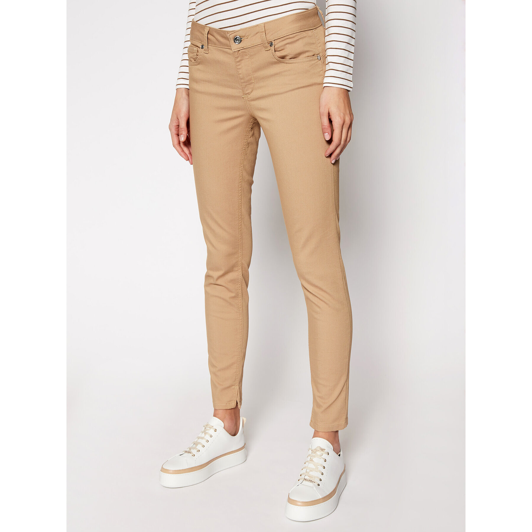 Liu Jo Дънки WA1061 T7144 Кафяв Slim Fit - Pepit.bg