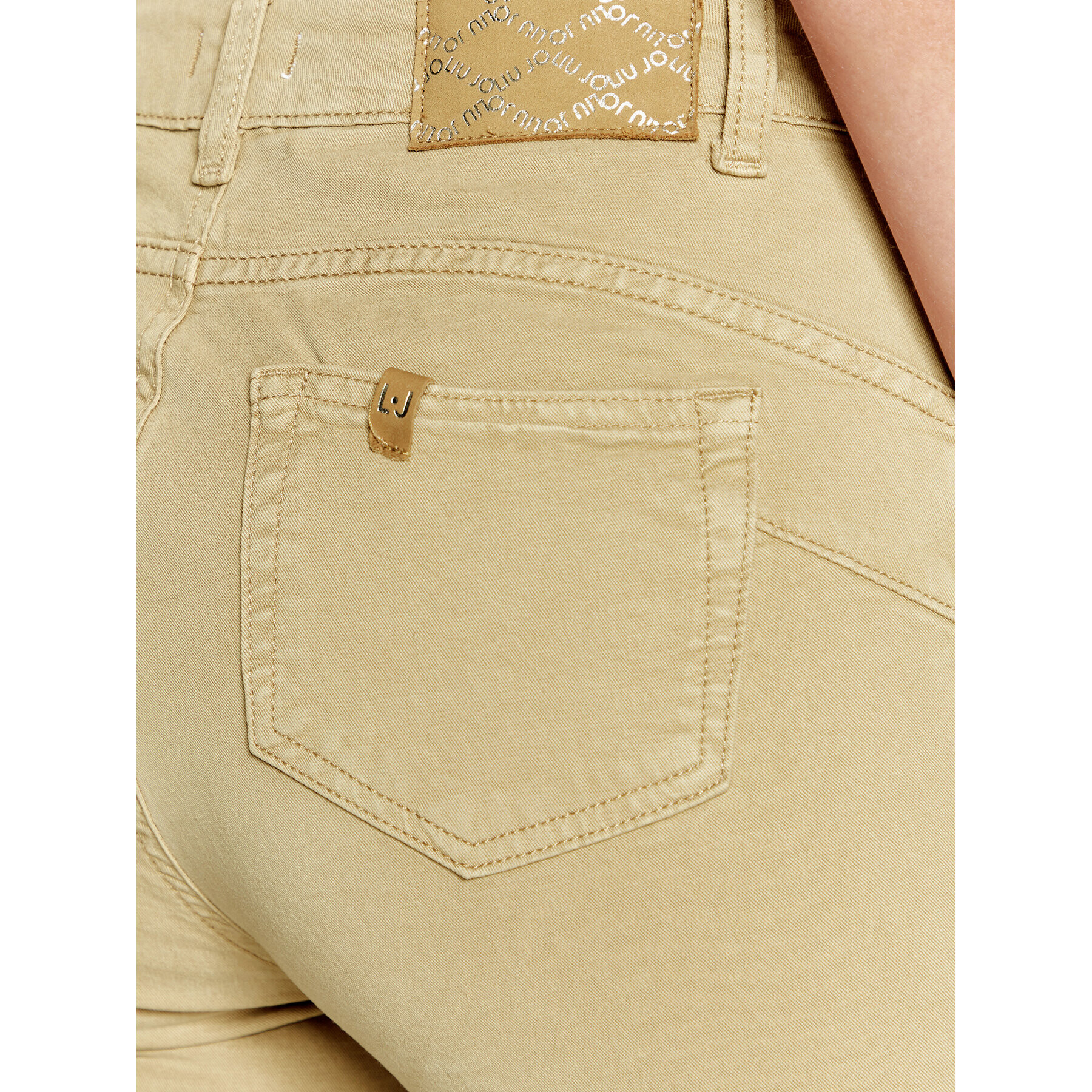 Liu Jo Дънки WA2201 TS001 Бежов Slim Fit - Pepit.bg