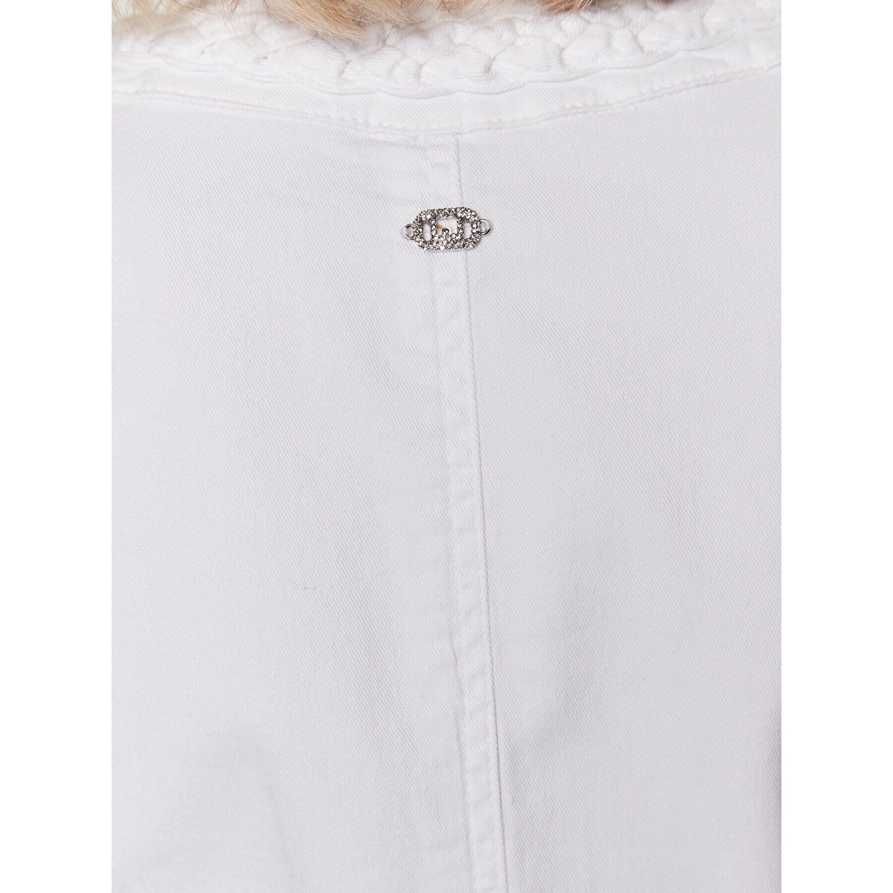 Liu Jo Дънково яке UA3213 D4448 Бял Regular Fit - Pepit.bg