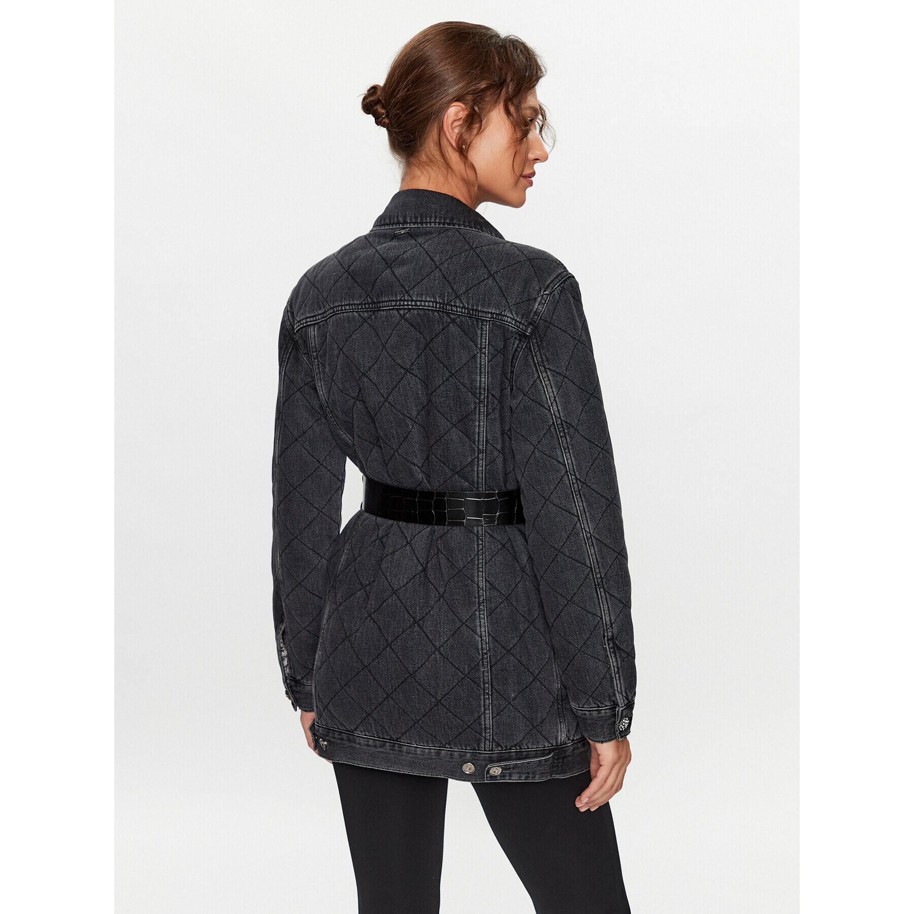 Liu Jo Дънково яке UF3086 D4804 Сив Regular Fit - Pepit.bg