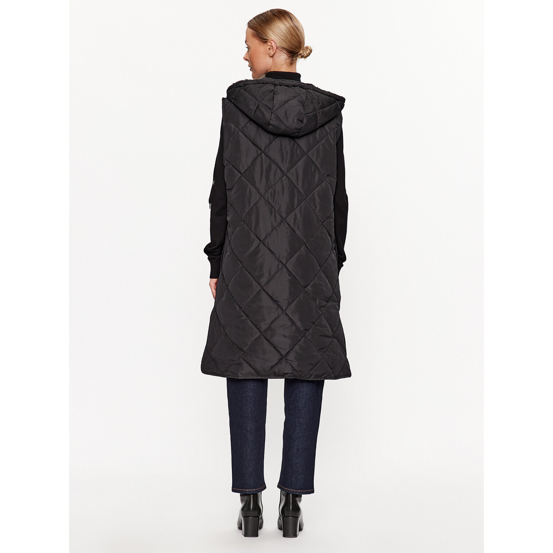 Liu Jo Елек 2F3094 T0300 Черен Regular Fit - Pepit.bg