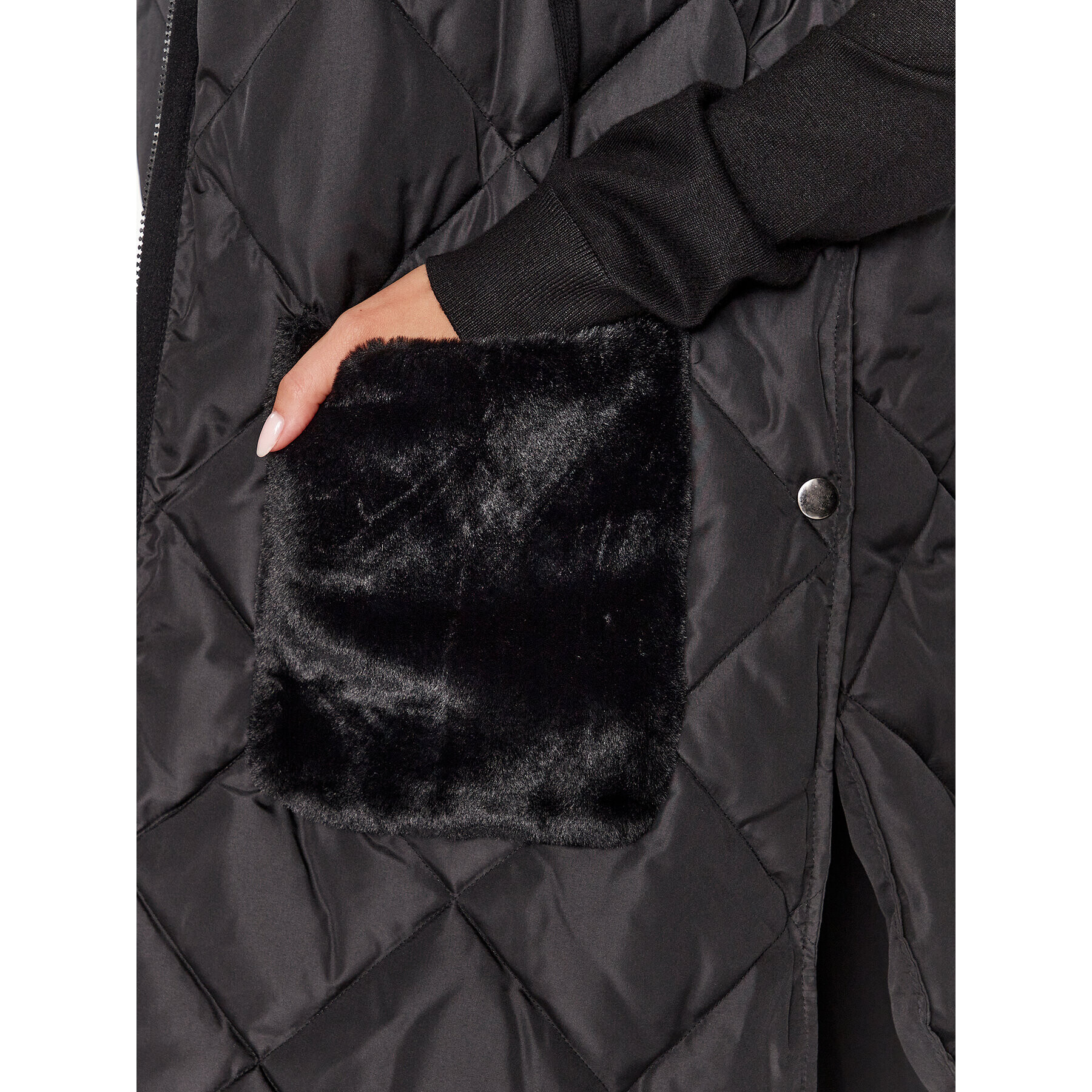 Liu Jo Елек 2F3094 T0300 Черен Regular Fit - Pepit.bg