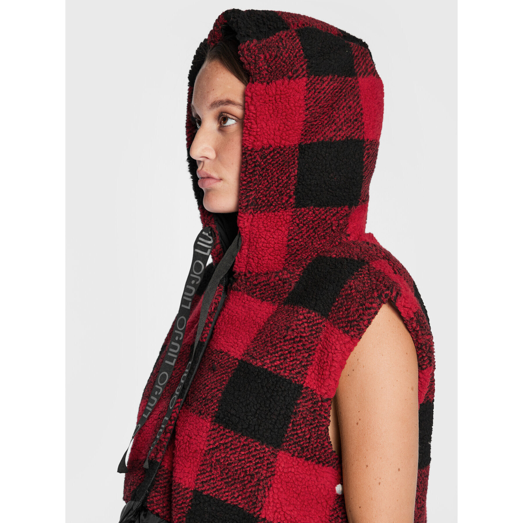 Liu Jo Елек 3F2048 T0300 Черен Regular Fit - Pepit.bg