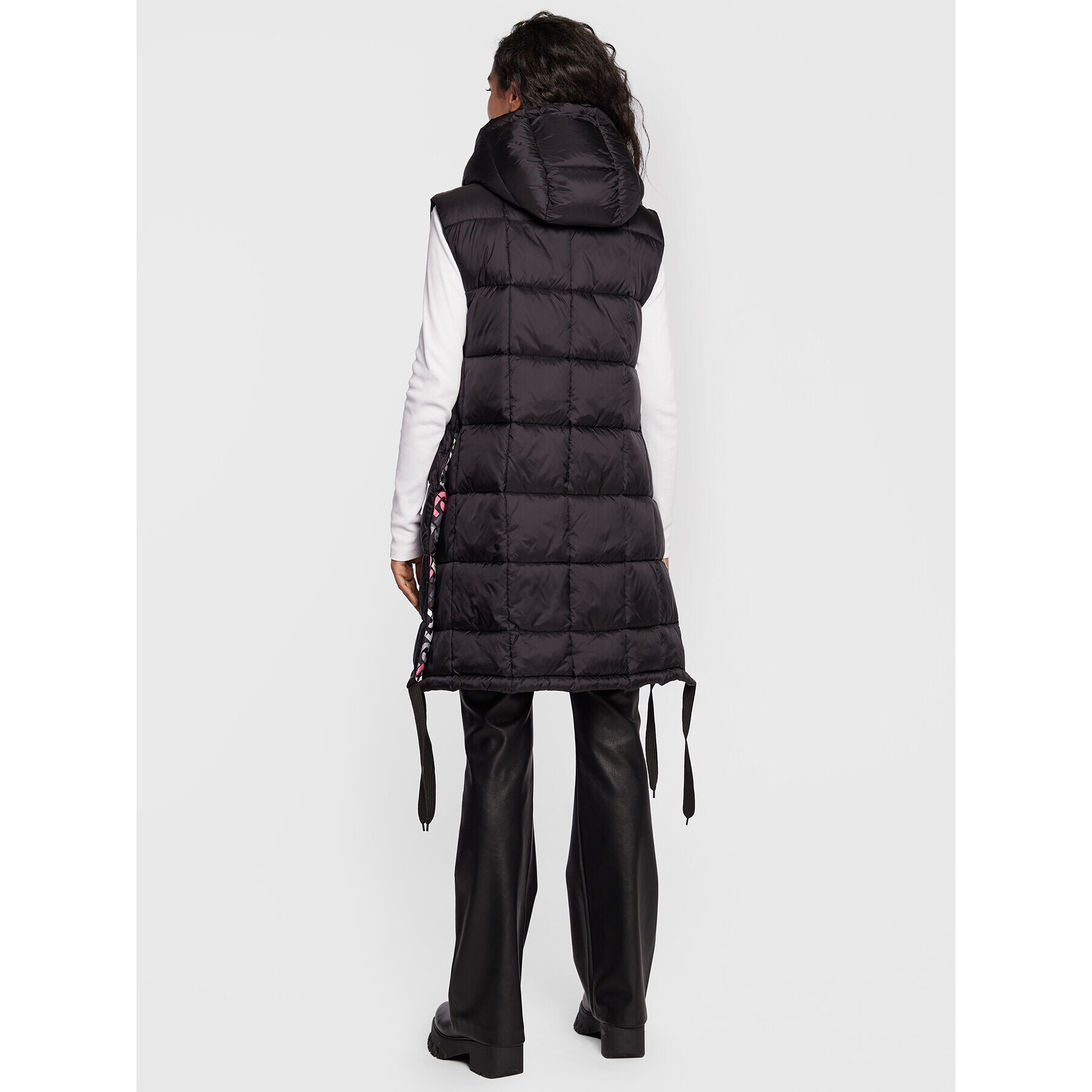 Liu Jo Елек 3F2051 T0300 Черен Regular Fit - Pepit.bg