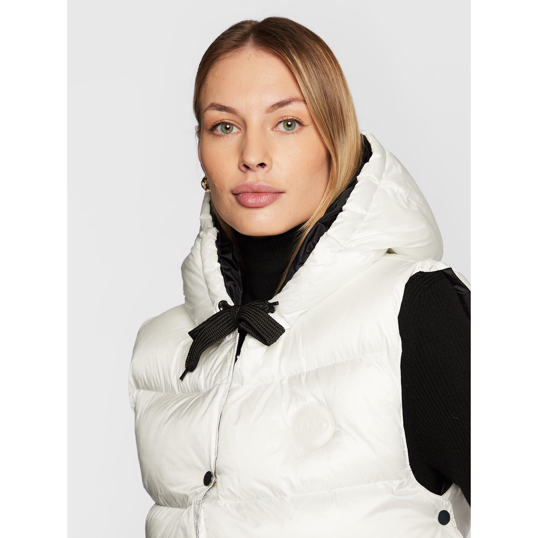 Liu Jo Елек 3F2052 T0300 Бял Regular Fit - Pepit.bg