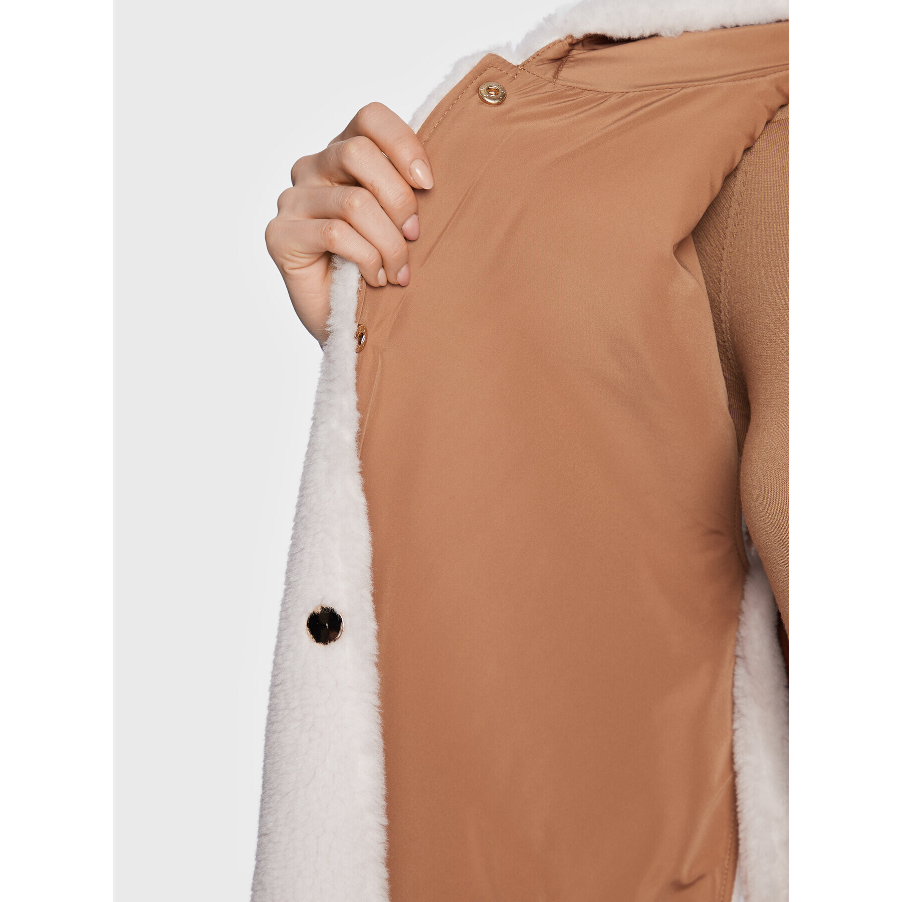 Liu Jo Елек 3F2091 T0300 Бял Regular Fit - Pepit.bg