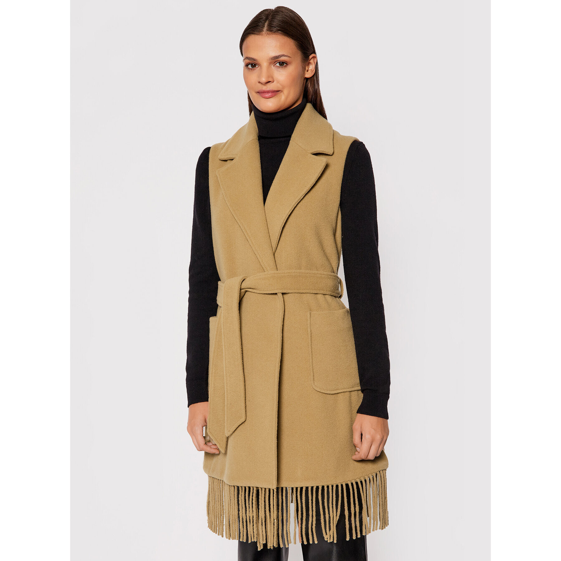 Liu Jo Елек WF1379 T8774 Кафяв Regular Fit - Pepit.bg