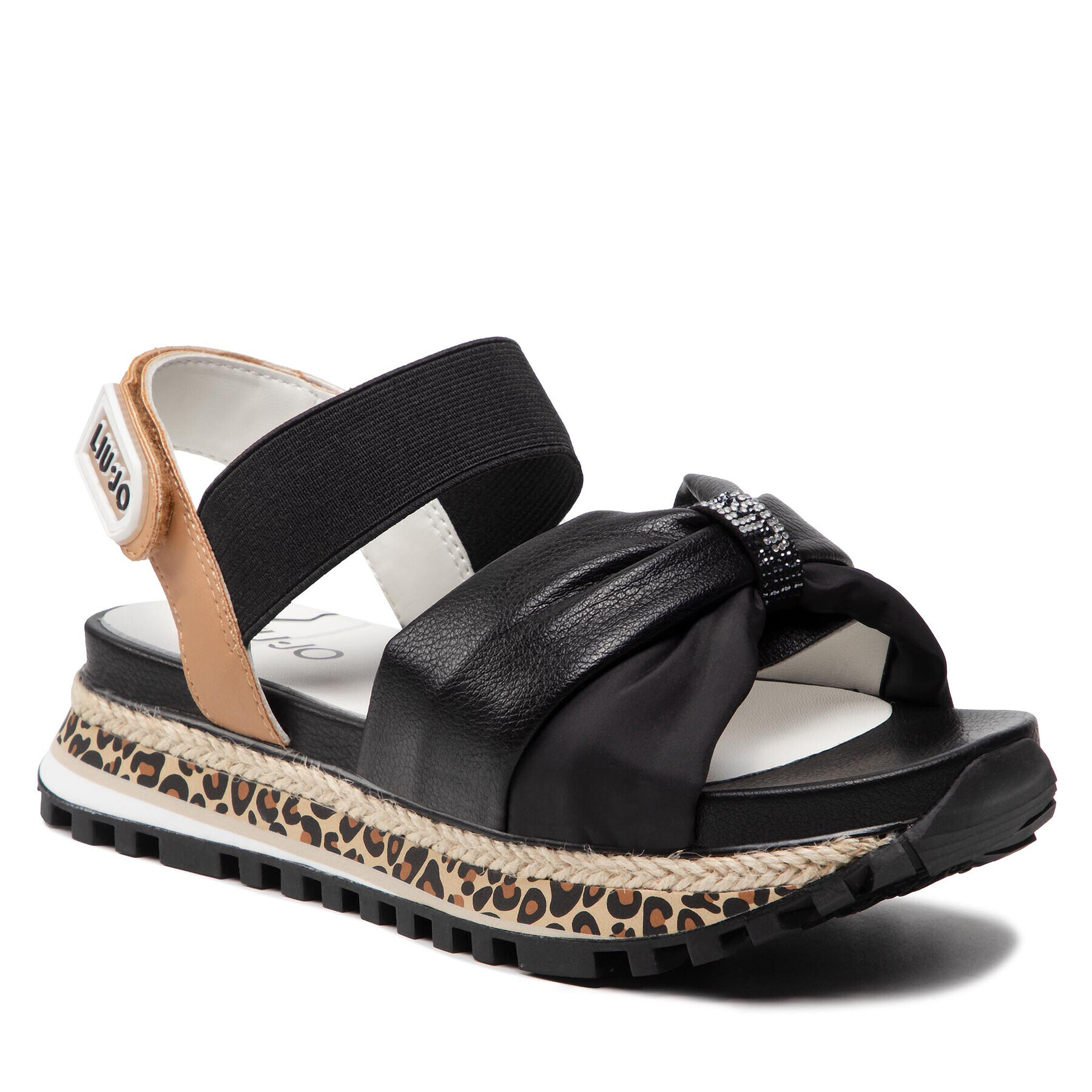 Liu Jo Еспадрили Wonder Sandal 39 4A2465 EX122 Черен - Pepit.bg
