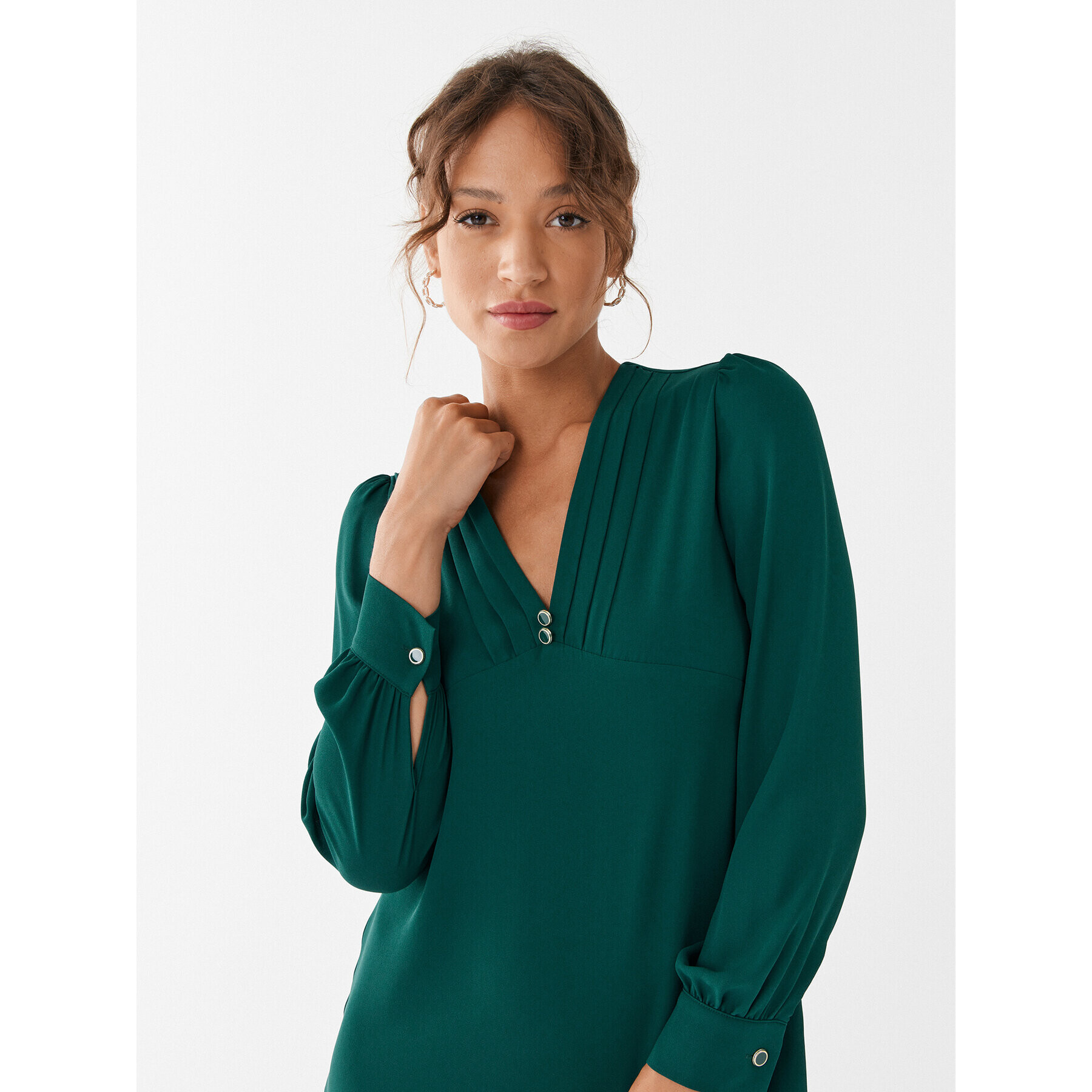 Liu Jo Ежедневна рокля MF3322 T0414 Зелен Regular Fit - Pepit.bg