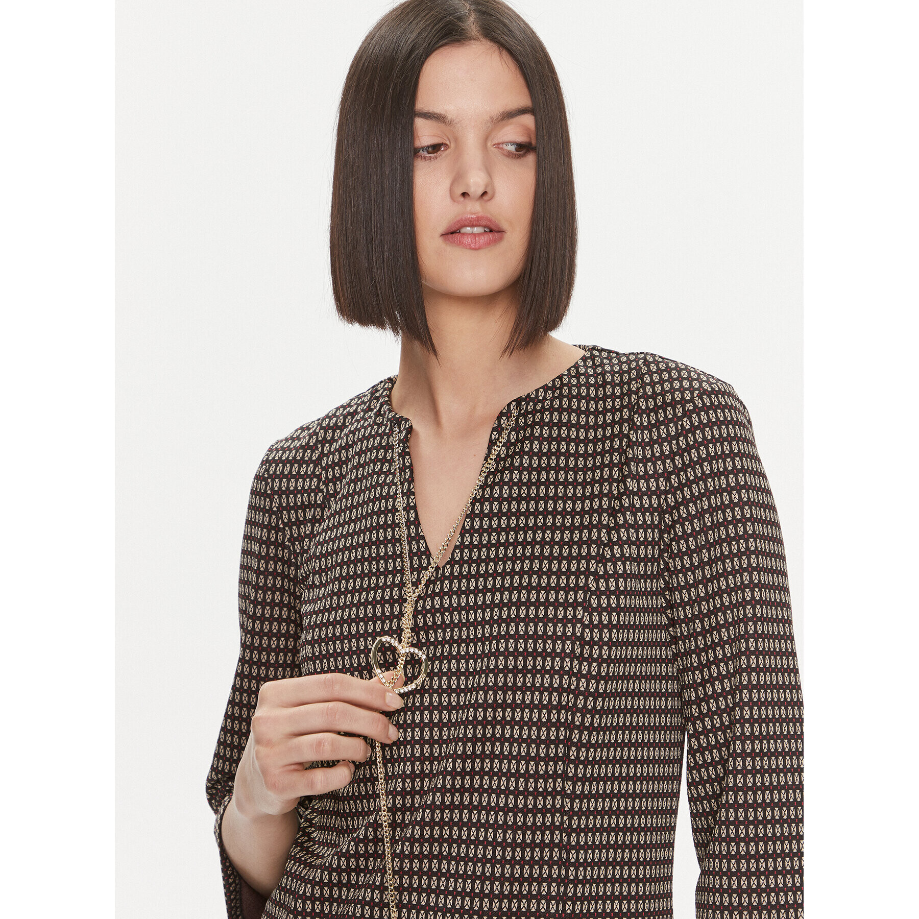 Liu Jo Ежедневна рокля MF3413 J4050 Черен Regular Fit - Pepit.bg