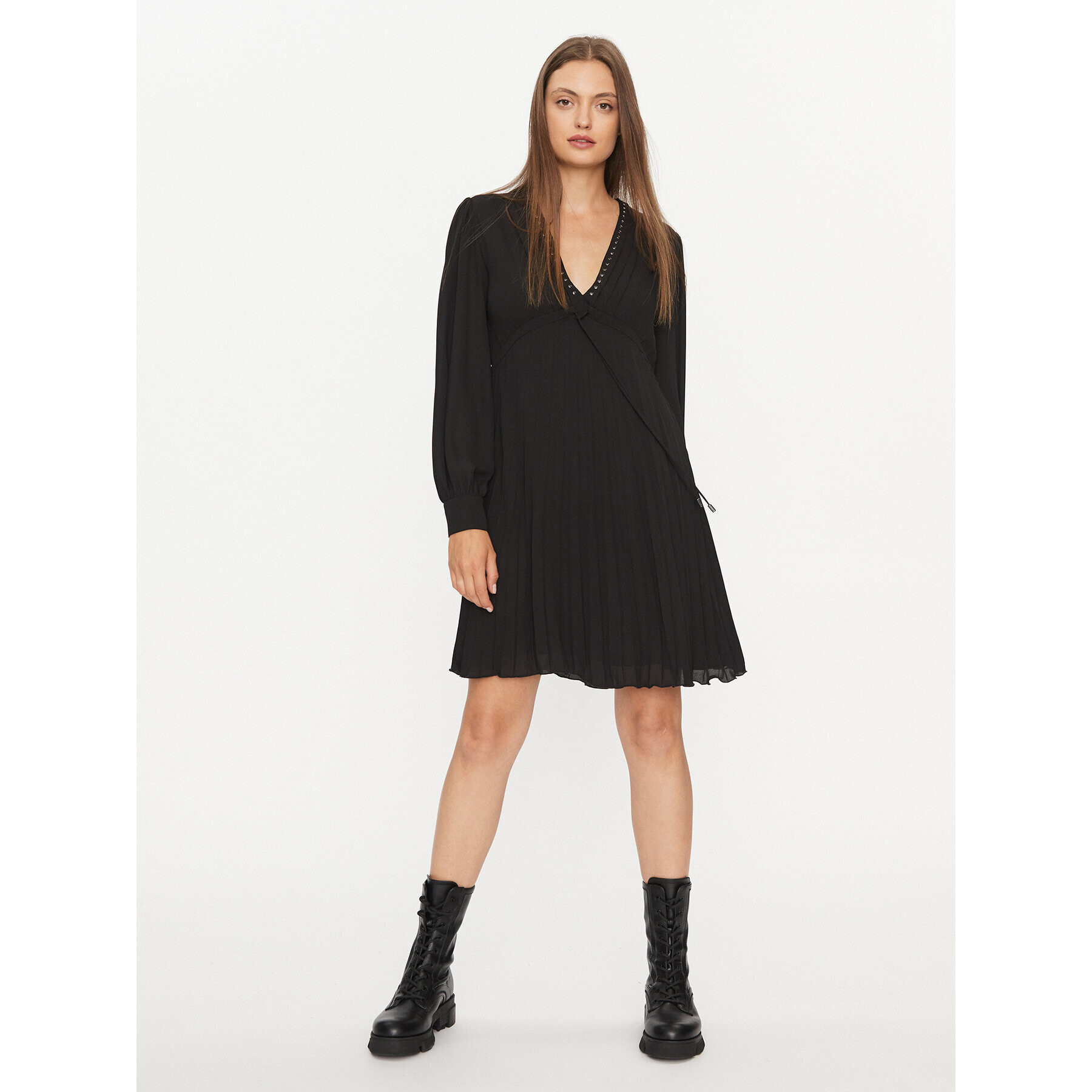 Liu Jo Ежедневна рокля MF3422 T0414 Черен Regular Fit - Pepit.bg