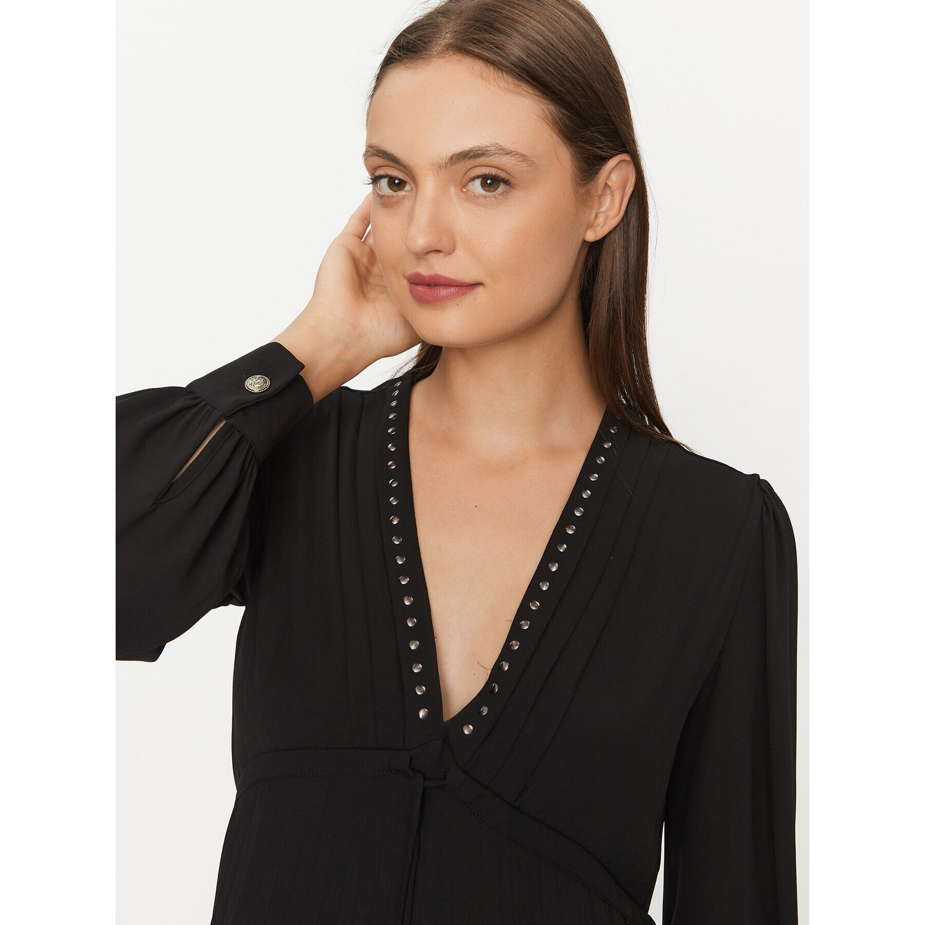 Liu Jo Ежедневна рокля MF3422 T0414 Черен Regular Fit - Pepit.bg