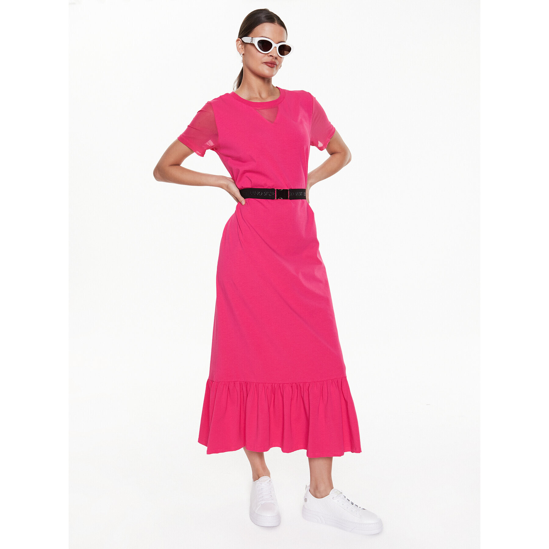 Liu Jo Sport Ежедневна рокля TA3164 JS088 Розов Regular Fit - Pepit.bg