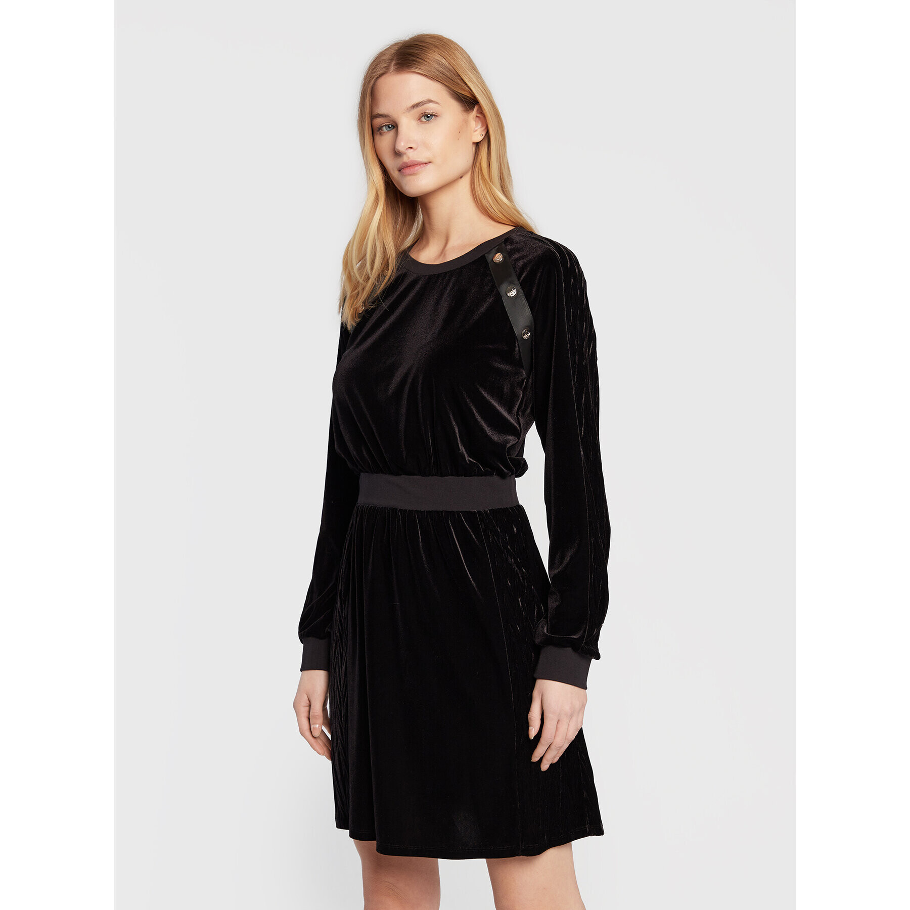 Liu Jo Ежедневна рокля TF2130 J6259 Черен Regular Fit - Pepit.bg