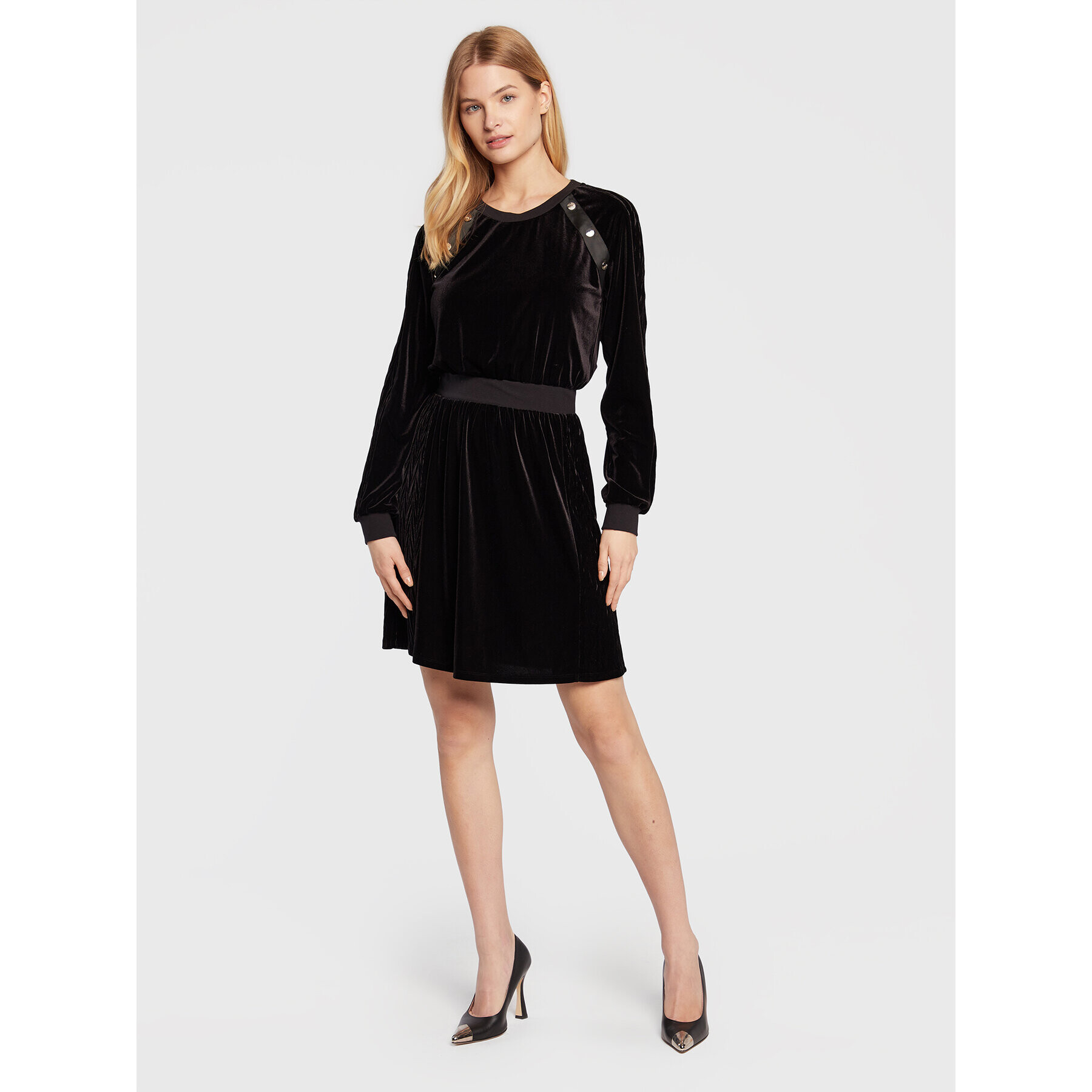 Liu Jo Ежедневна рокля TF2130 J6259 Черен Regular Fit - Pepit.bg