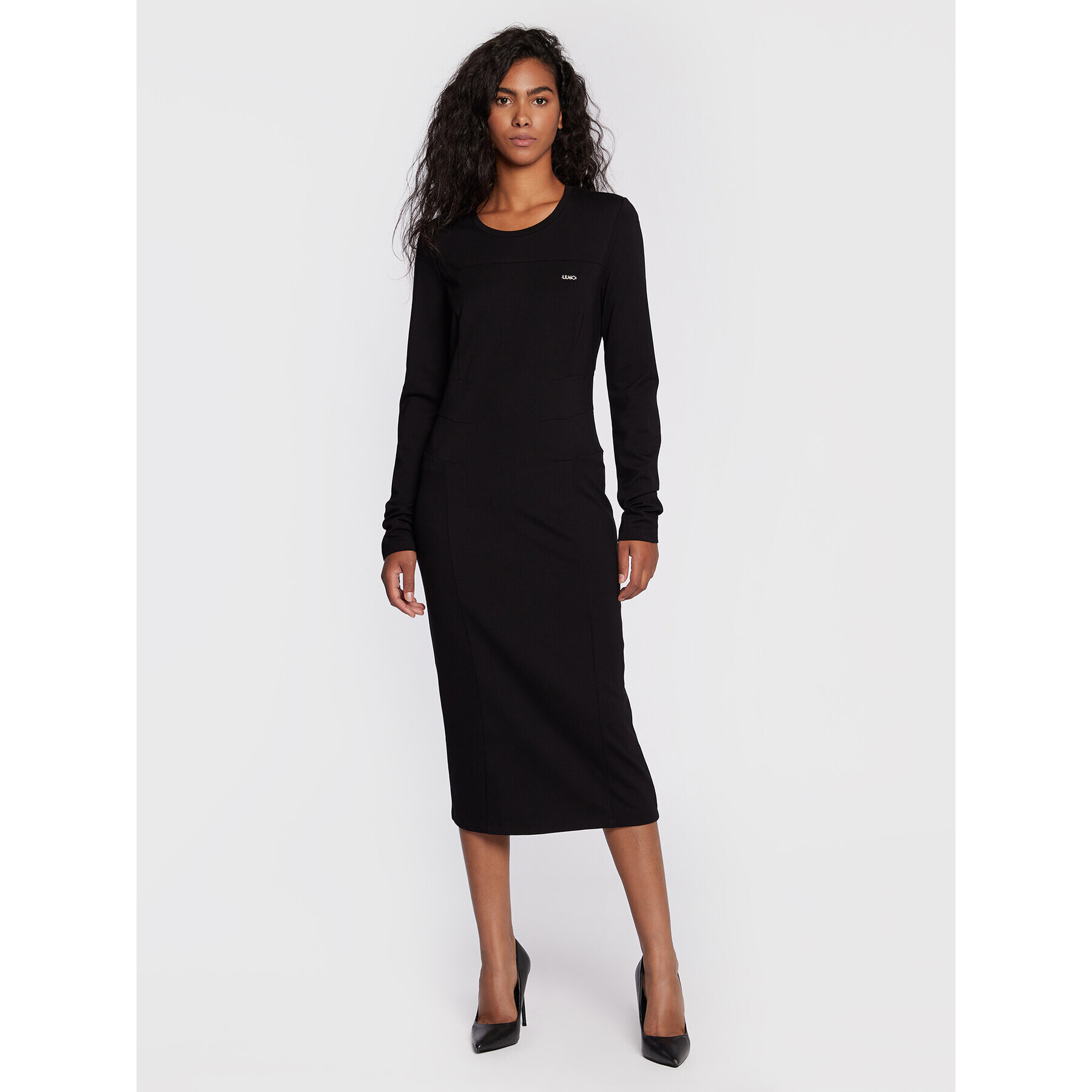Liu Jo Sport Ежедневна рокля TF2235 J6182 Черен Regular Fit - Pepit.bg