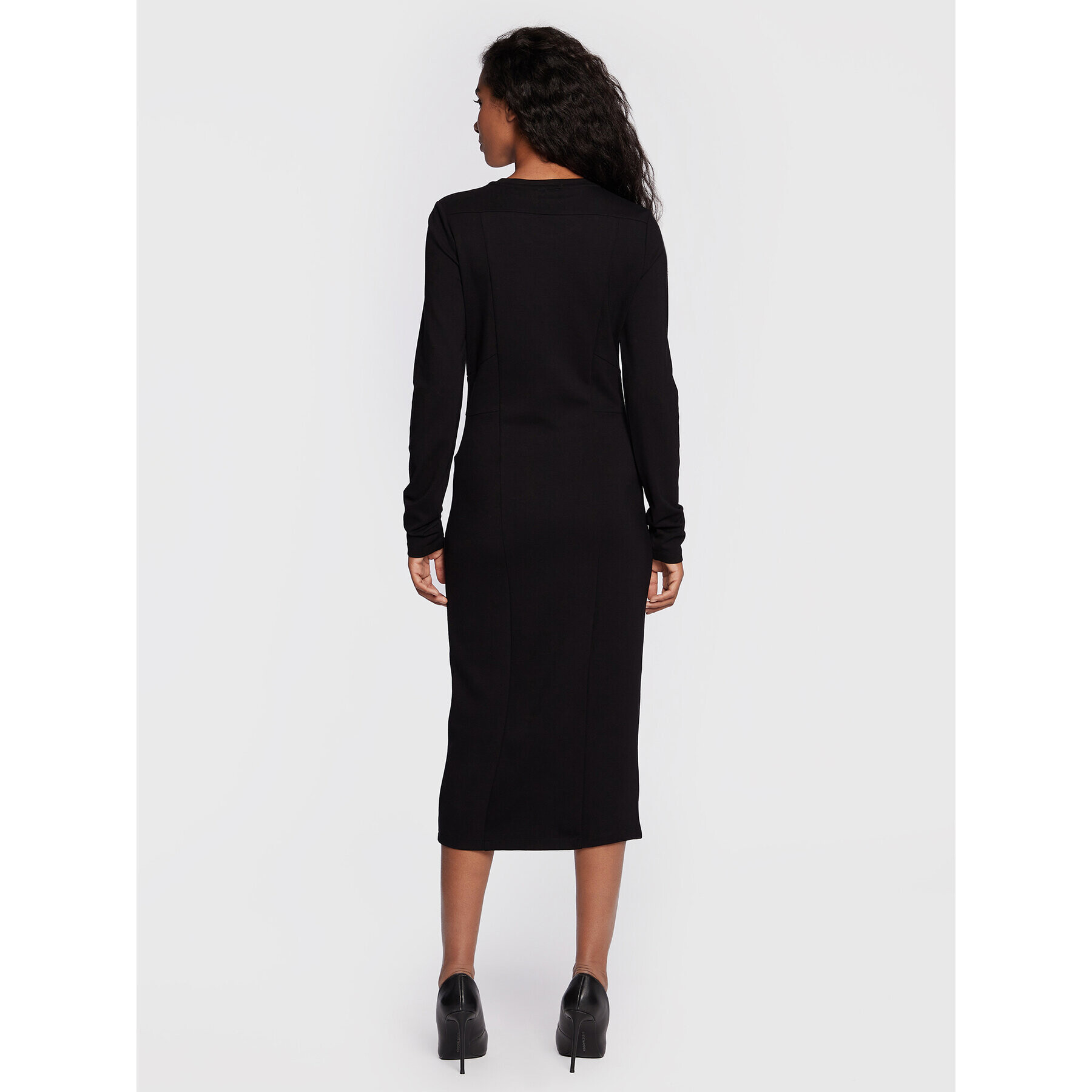 Liu Jo Sport Ежедневна рокля TF2235 J6182 Черен Regular Fit - Pepit.bg