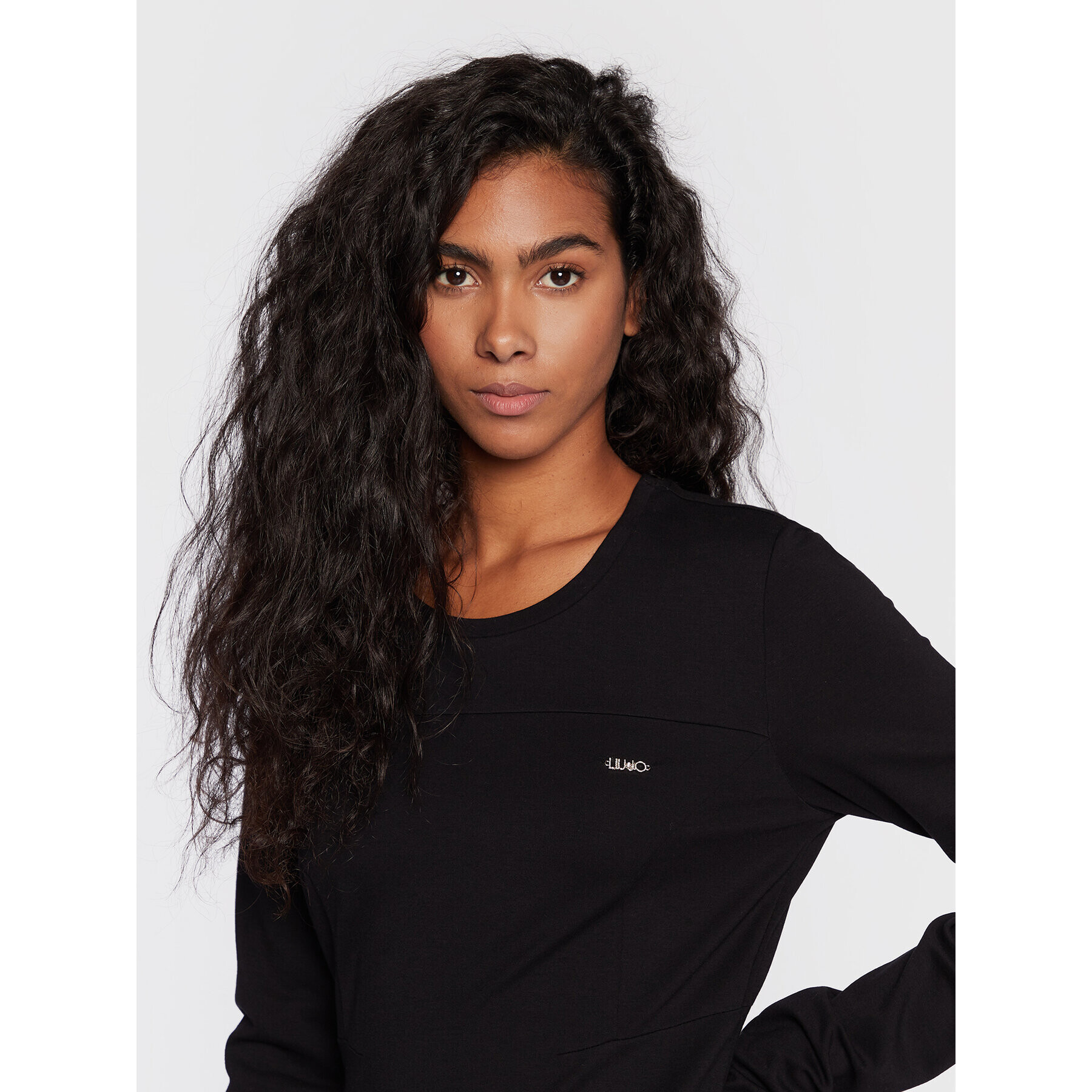Liu Jo Sport Ежедневна рокля TF2235 J6182 Черен Regular Fit - Pepit.bg