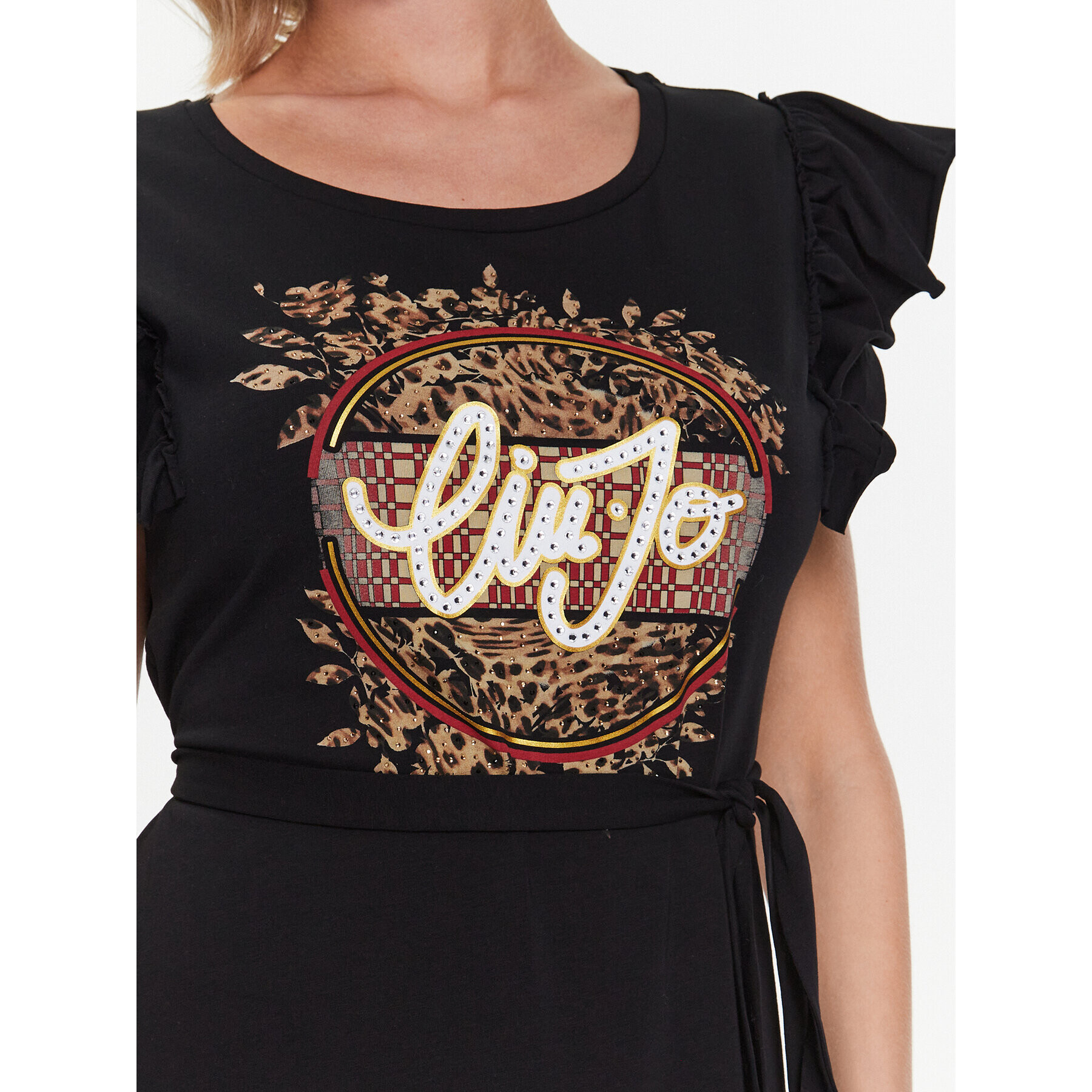 Liu Jo Ежедневна рокля WA3542 JS003 Черен Regular Fit - Pepit.bg