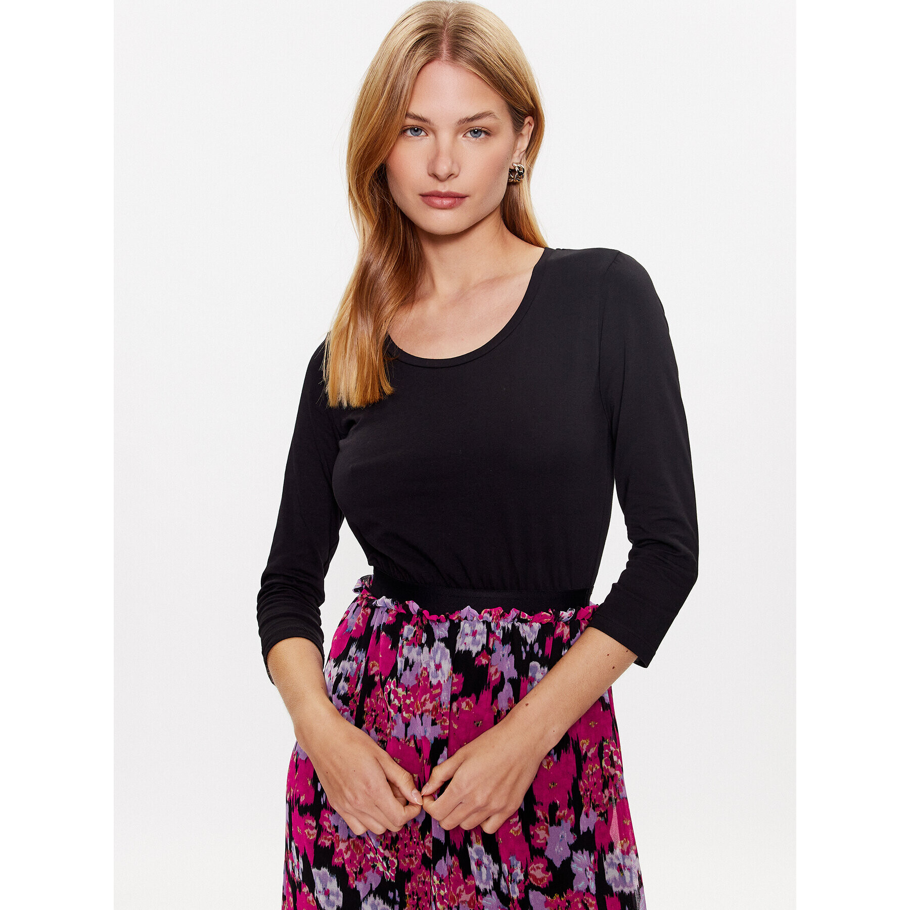 Liu Jo Ежедневна рокля WF3060 J7821 Черен Regular Fit - Pepit.bg