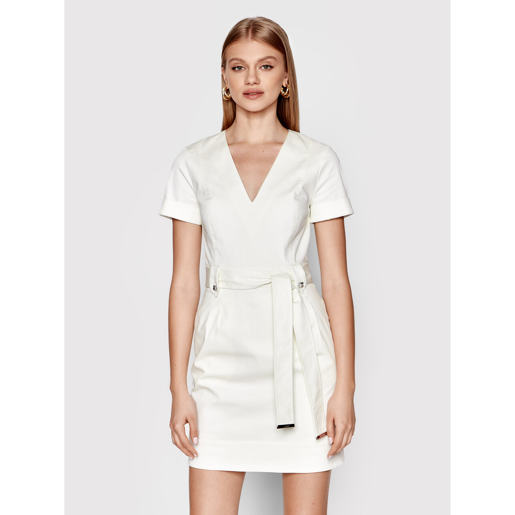 Liu Jo Ежедневна рокля CA2289 TS049 Бежов Regular Fit - Pepit.bg