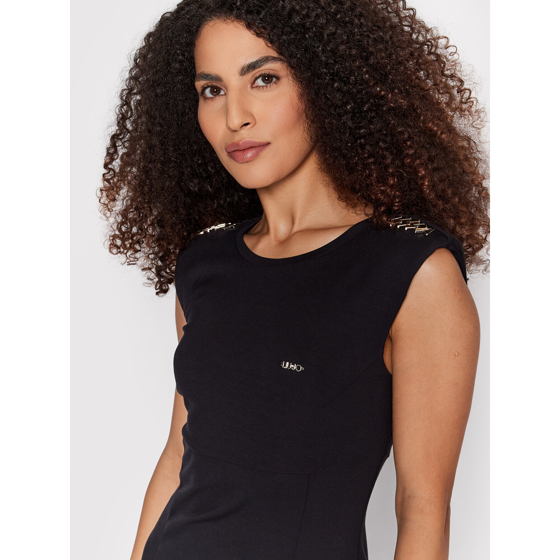Liu Jo Ежедневна рокля TA2049 J6182 Черен Regular Fit - Pepit.bg
