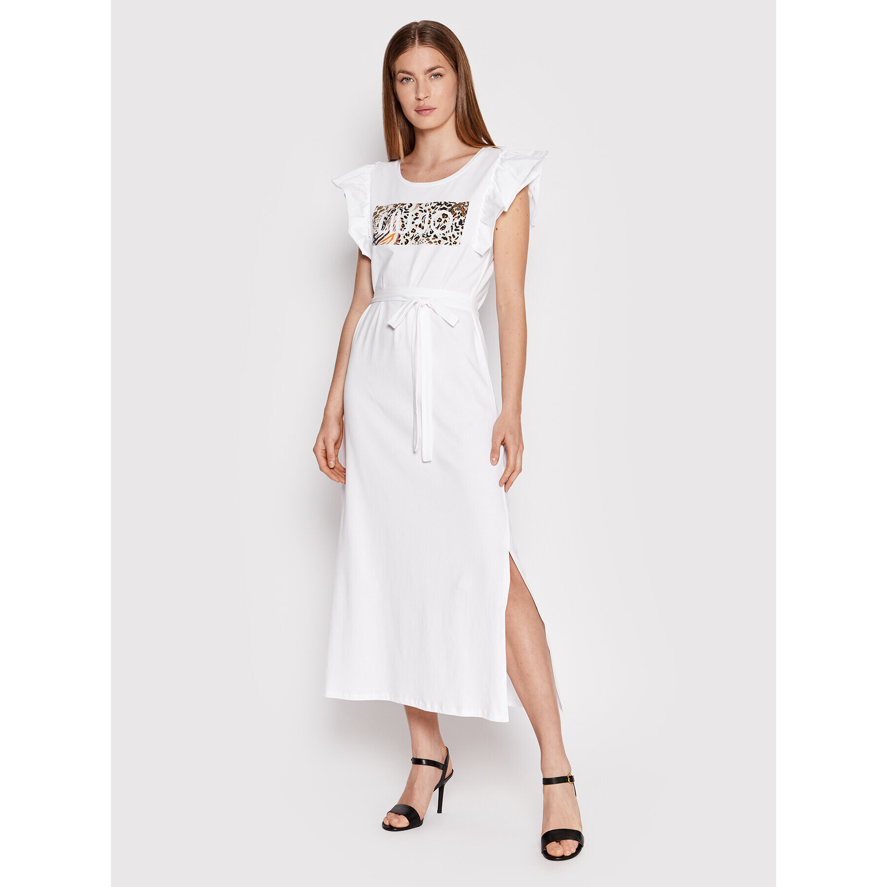 Liu Jo Ежедневна рокля WA2289 JS003 Бял Regular Fit - Pepit.bg