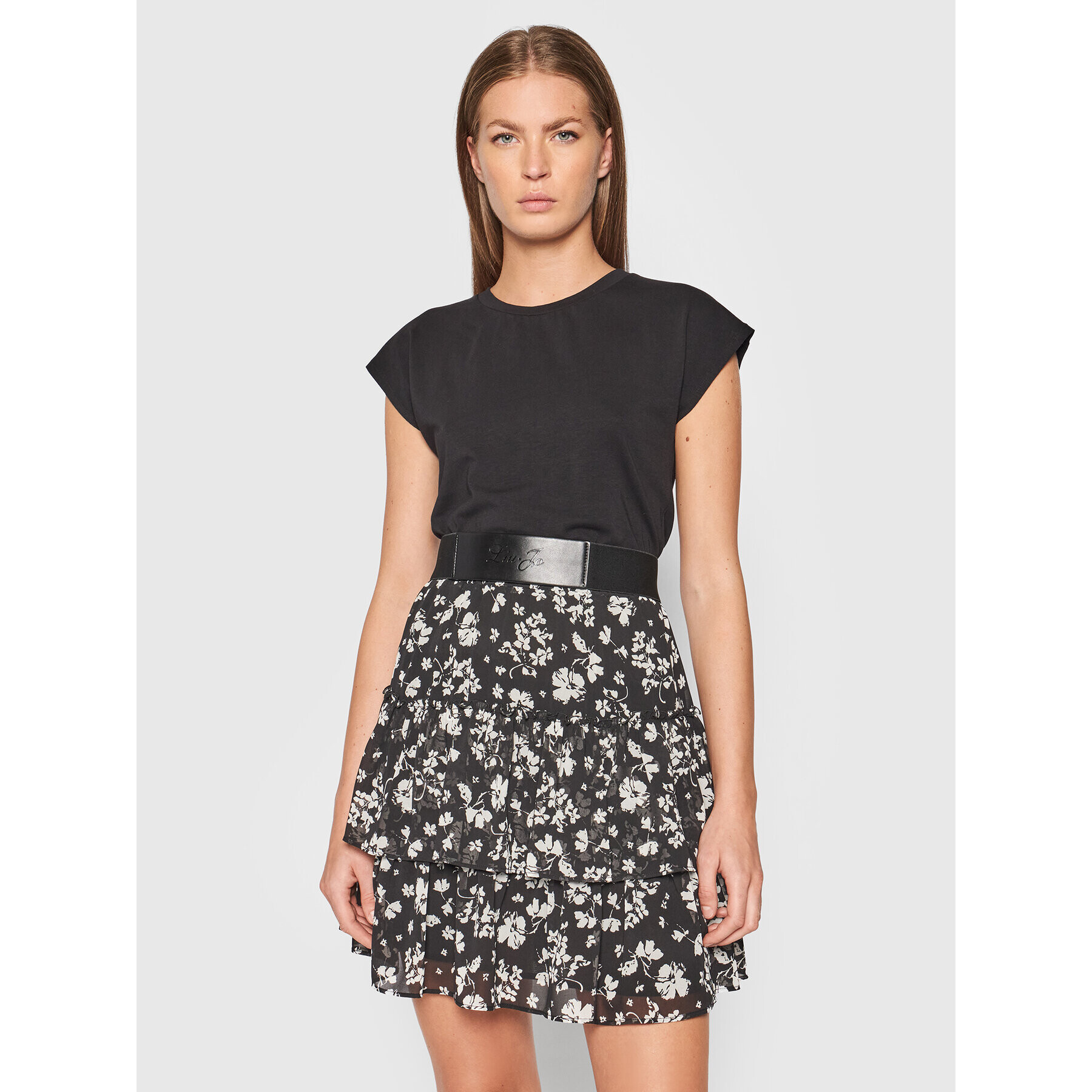 Liu Jo Ежедневна рокля WF1233 T5032 Черен Regular Fit - Pepit.bg