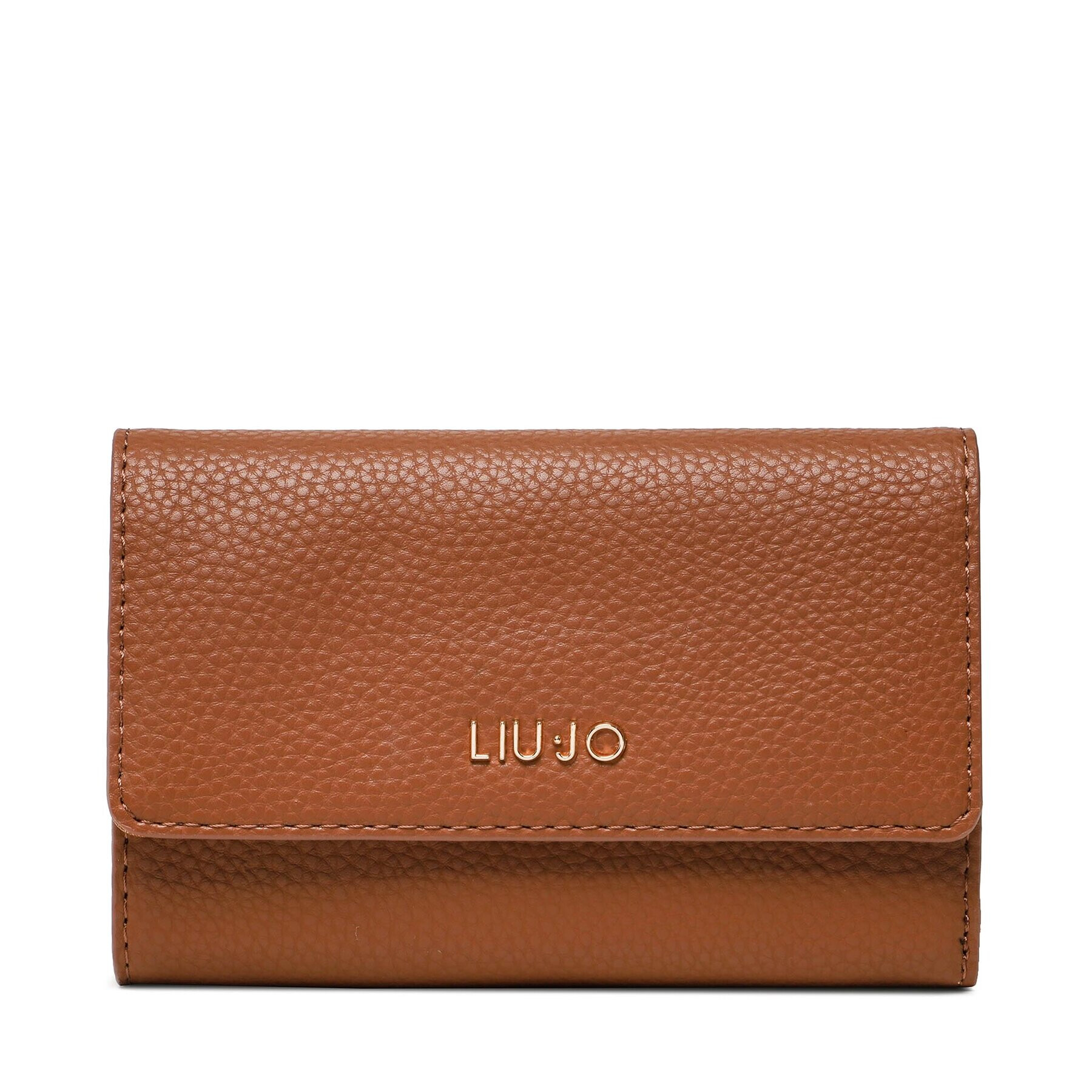 Liu Jo Голям дамски портфейл Ecs M Bifold AA3265 E0086 Кафяв - Pepit.bg