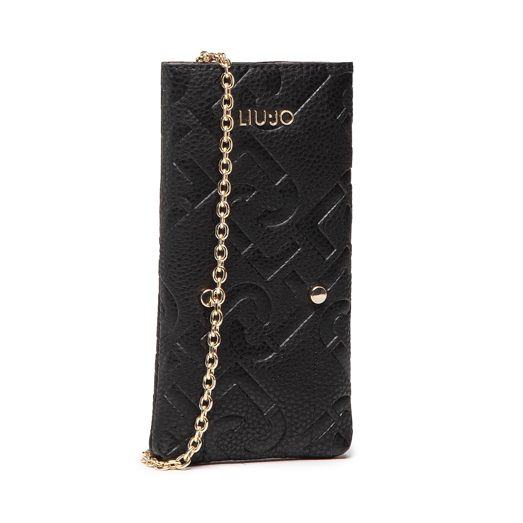 Liu Jo Калъф за телефон Ecs Phone Case AF1050 E0538 Черен - Pepit.bg