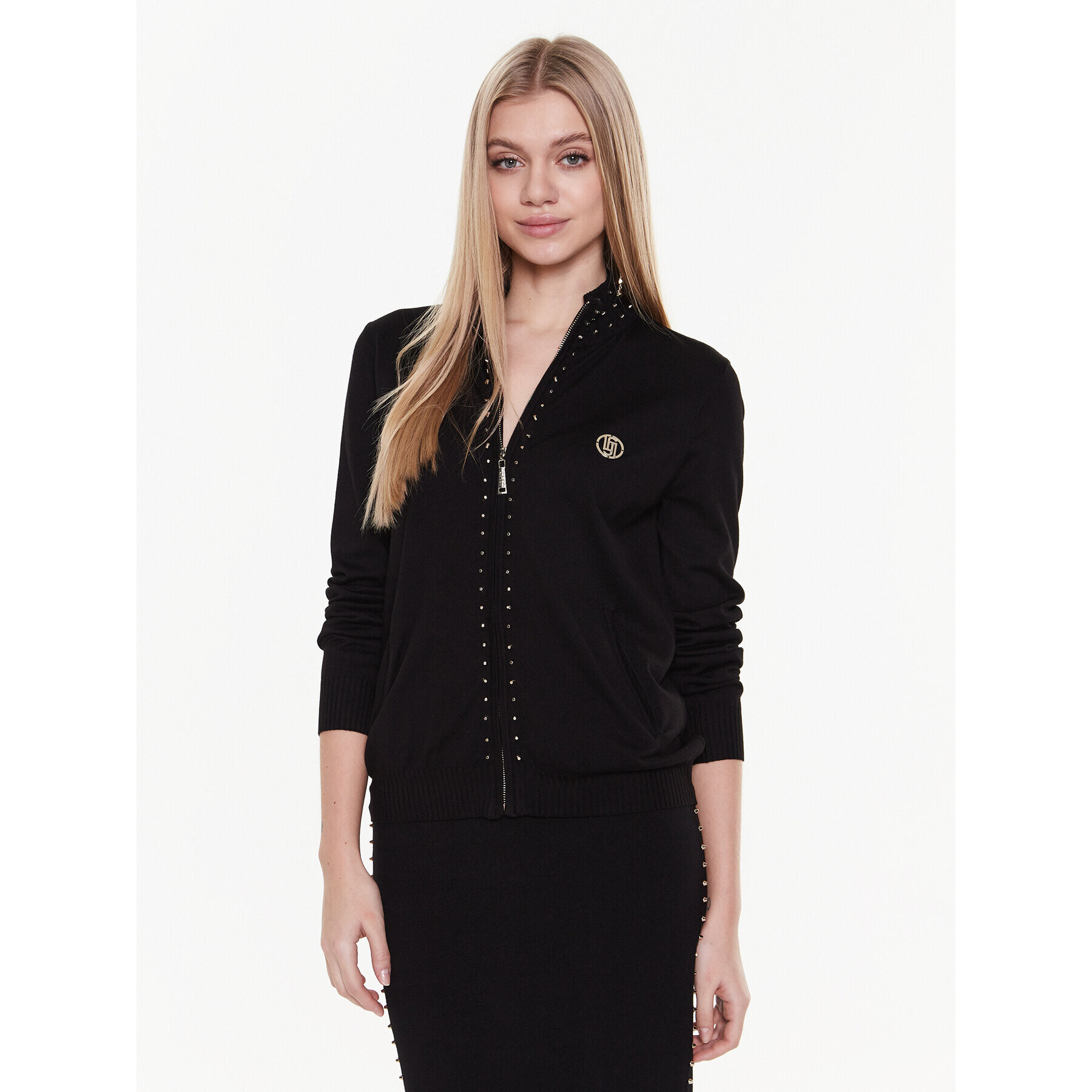 Liu Jo Sport Кардиган TA3053 MS49I Черен Regular Fit - Pepit.bg