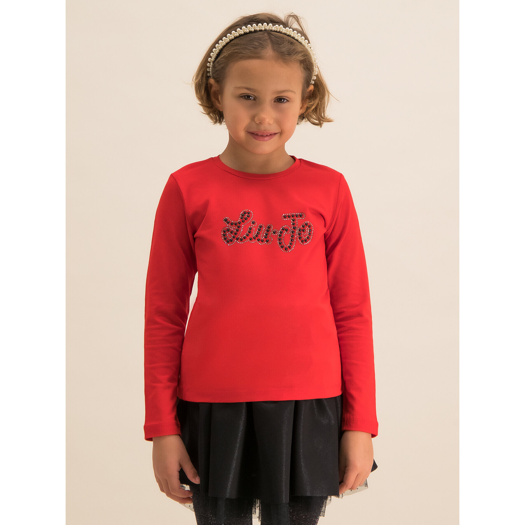 Liu Jo Kids Блуза K69020 J0088 Червен Regular Fit - Pepit.bg