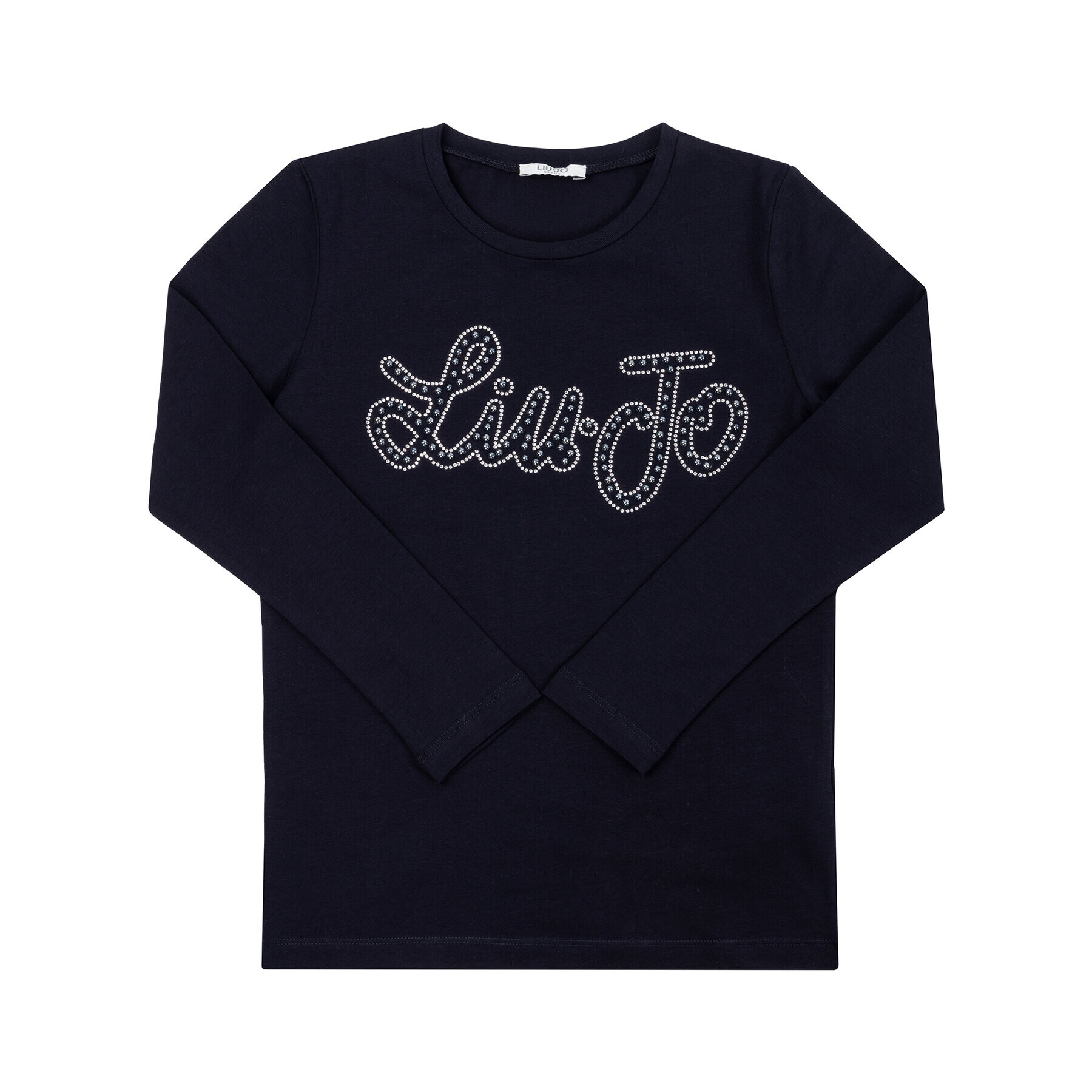 Liu Jo Kids Блуза Logo Pea G69119 J0088 Тъмносин Regular Fit - Pepit.bg