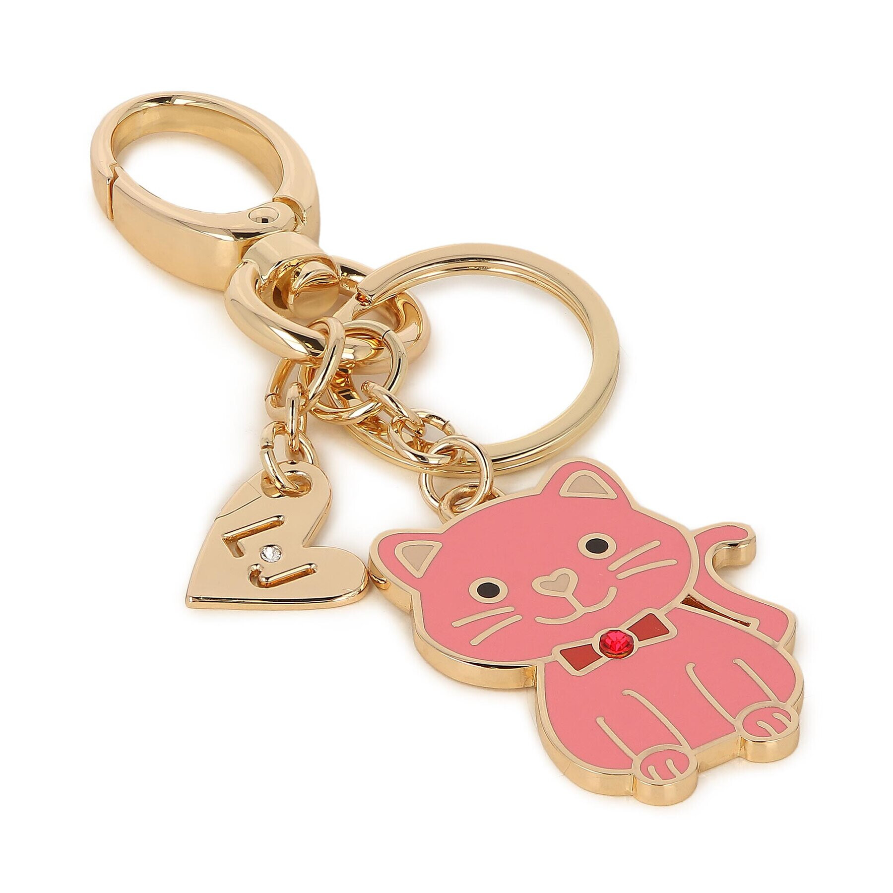 Liu Jo Ключодържател Cat Key Ring AF3266 A0001 Златист - Pepit.bg