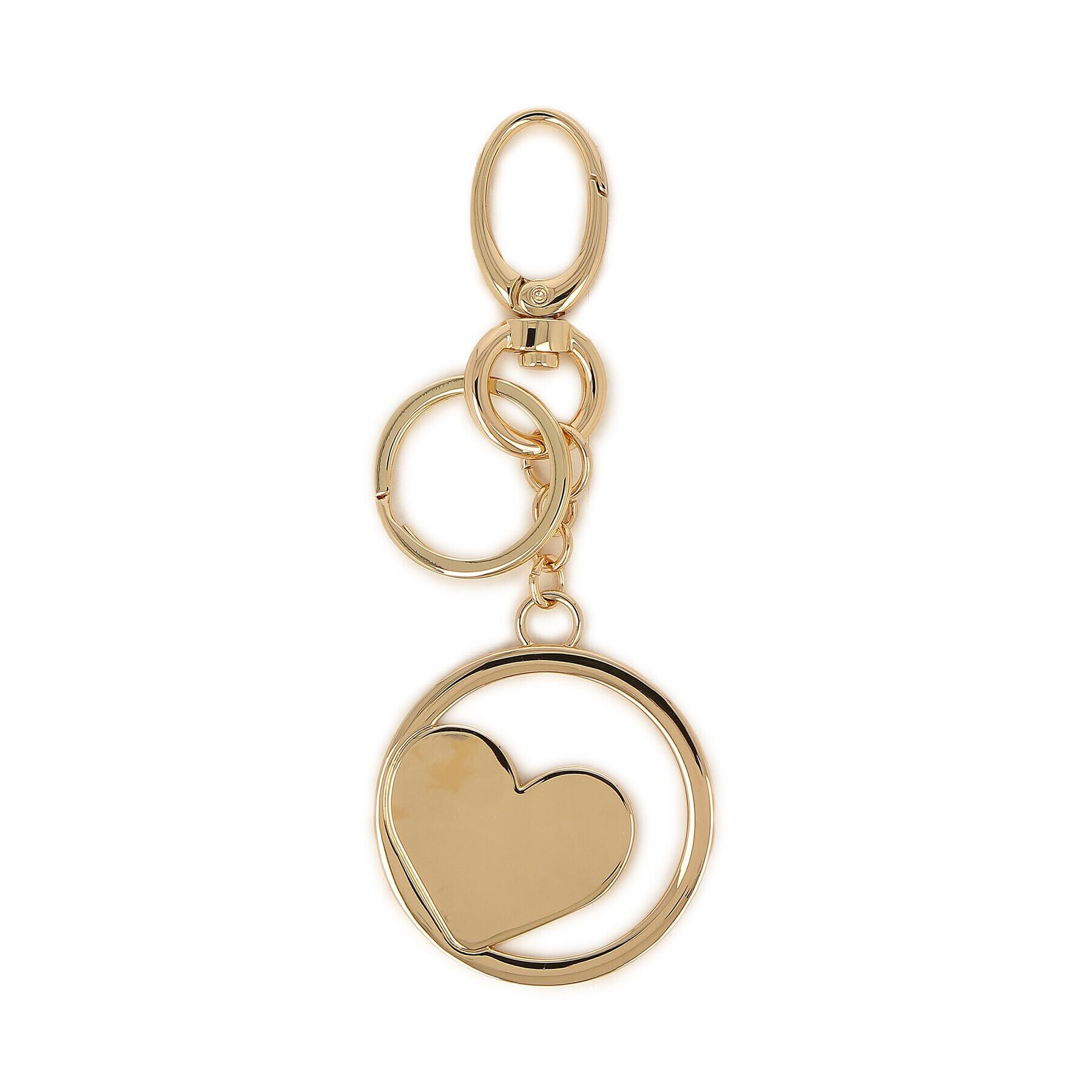 Liu Jo Ключодържател Heart Key Ring AF3366 A0001 Златист - Pepit.bg