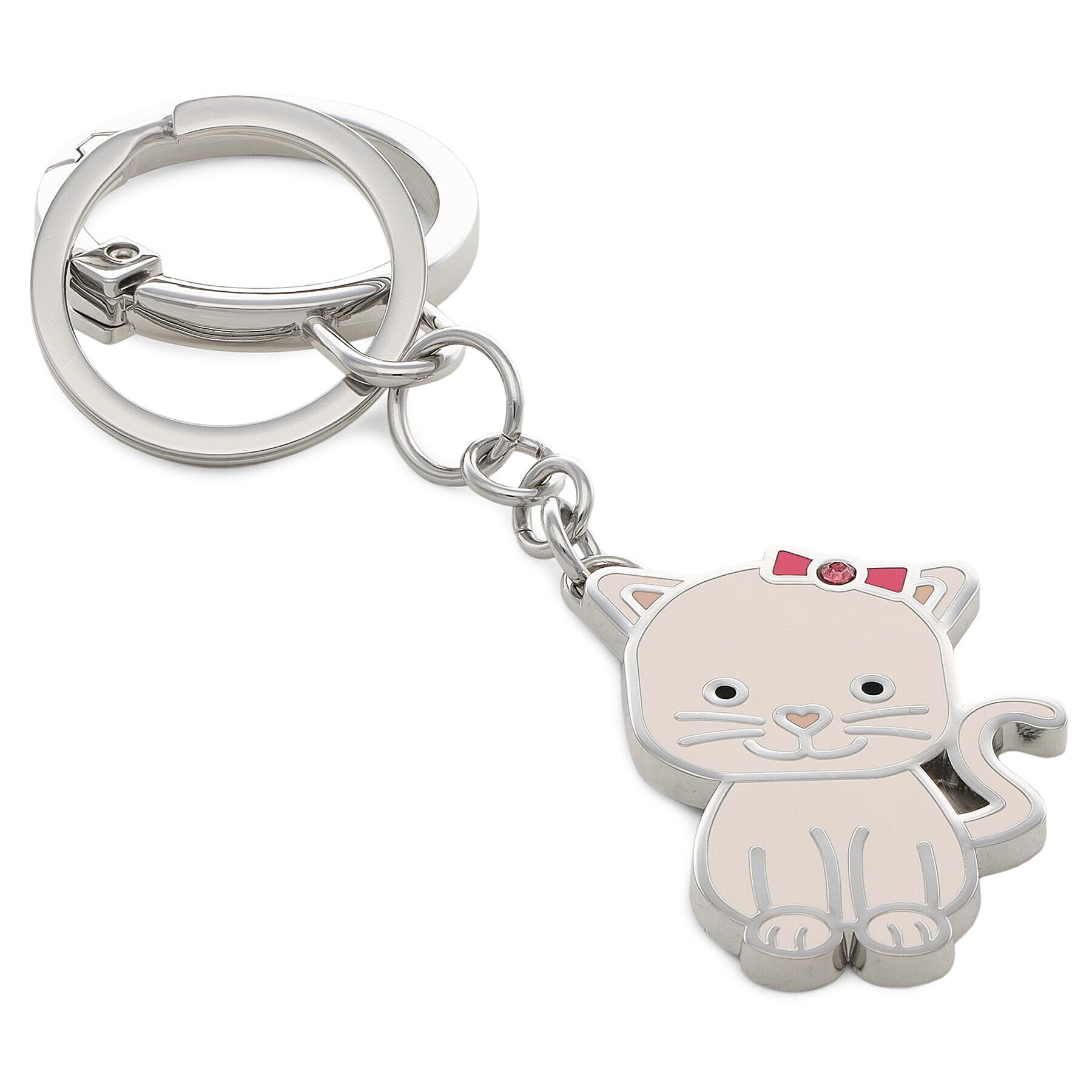 Liu Jo Ключодържател Key Ring Cat AA2251 A0001 Сребрист - Pepit.bg