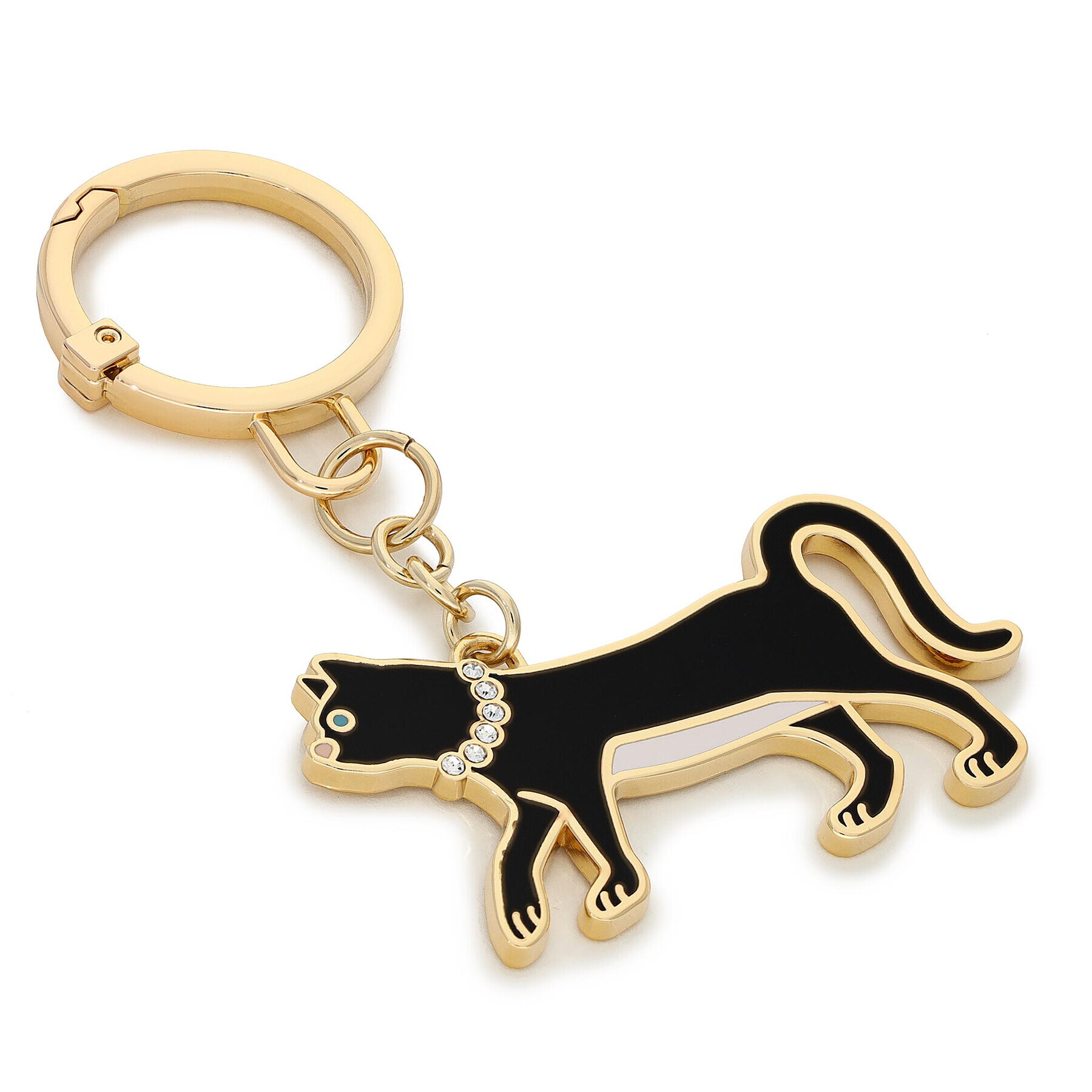 Liu Jo Ключодържател Key Ring Cat NF1148 A001 Черен - Pepit.bg