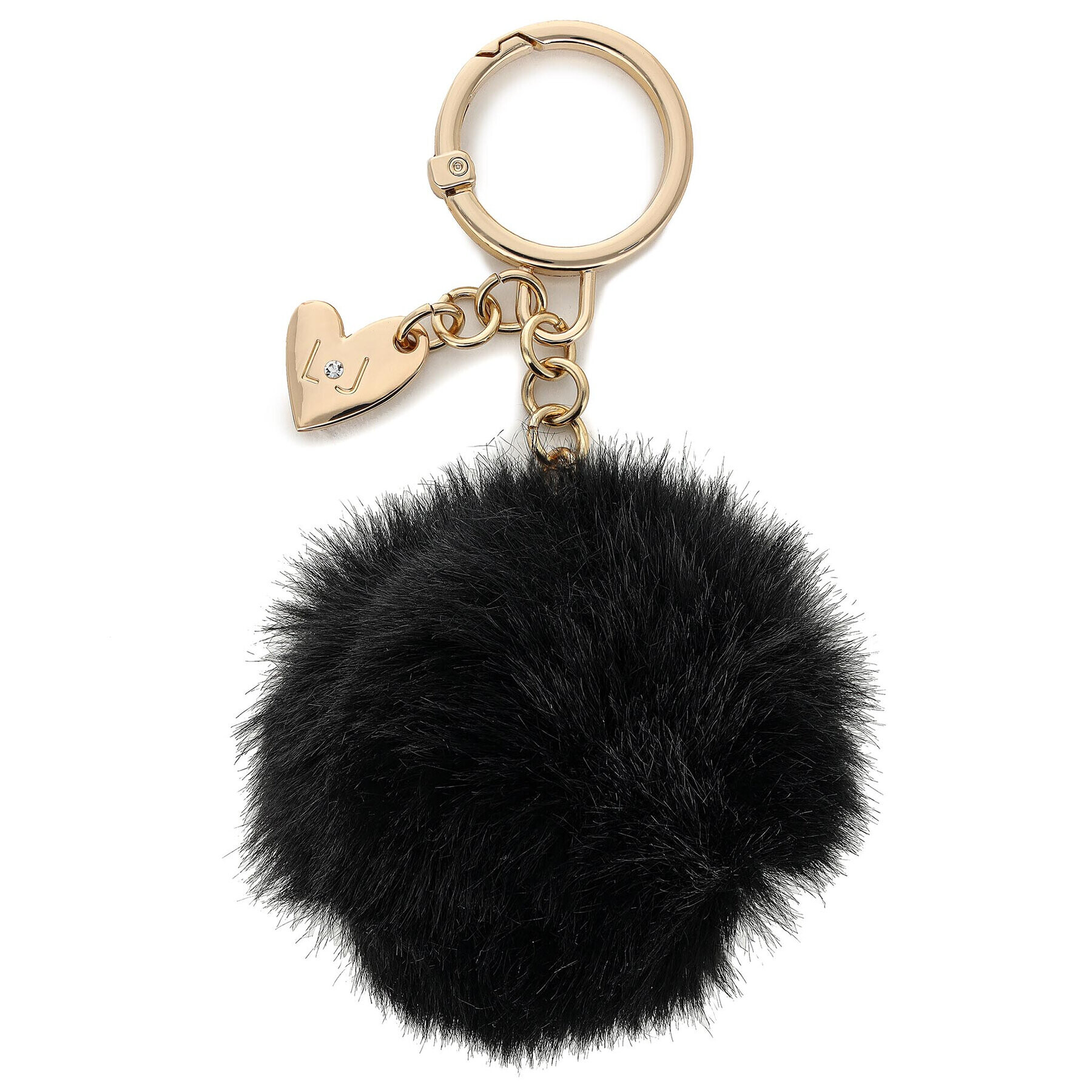 Liu Jo Ключодържател Key Ring Pon Pon NF1265 E0086 Черен - Pepit.bg